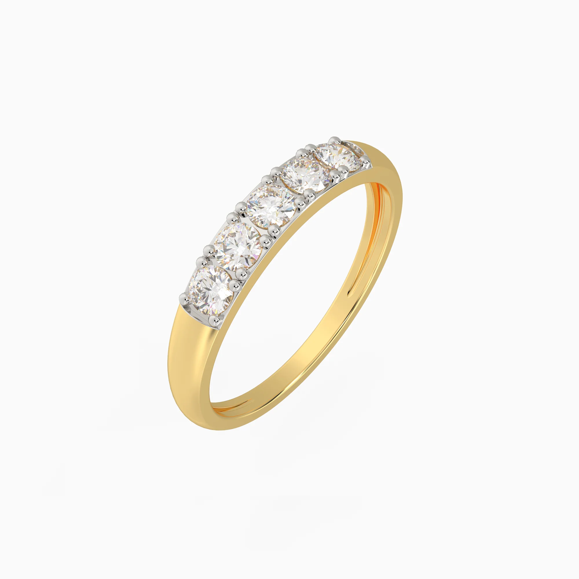 Gold Everlasting Radiance Diamond Ring - Image 5