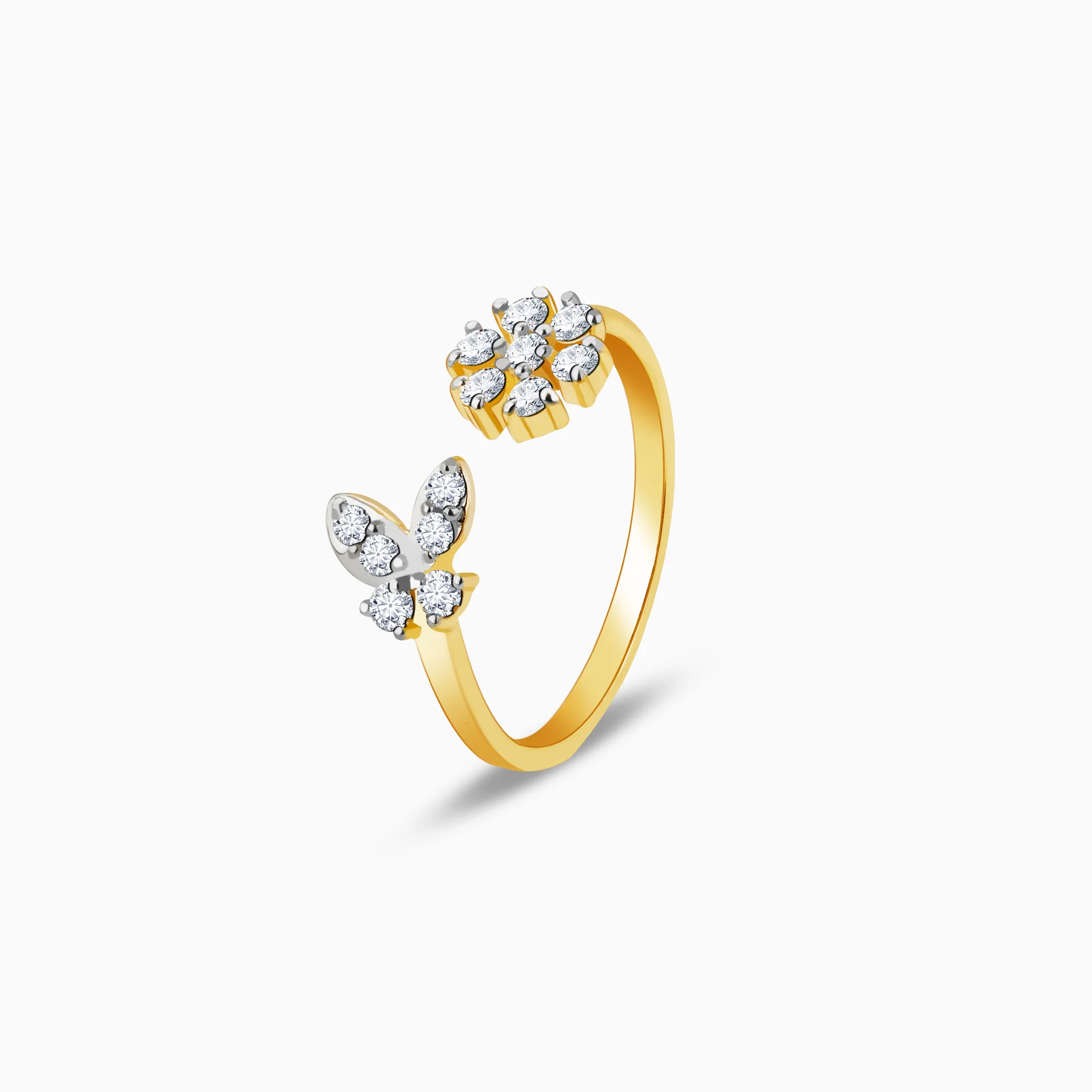 Gold Nectar Diamond Ring - Image 4