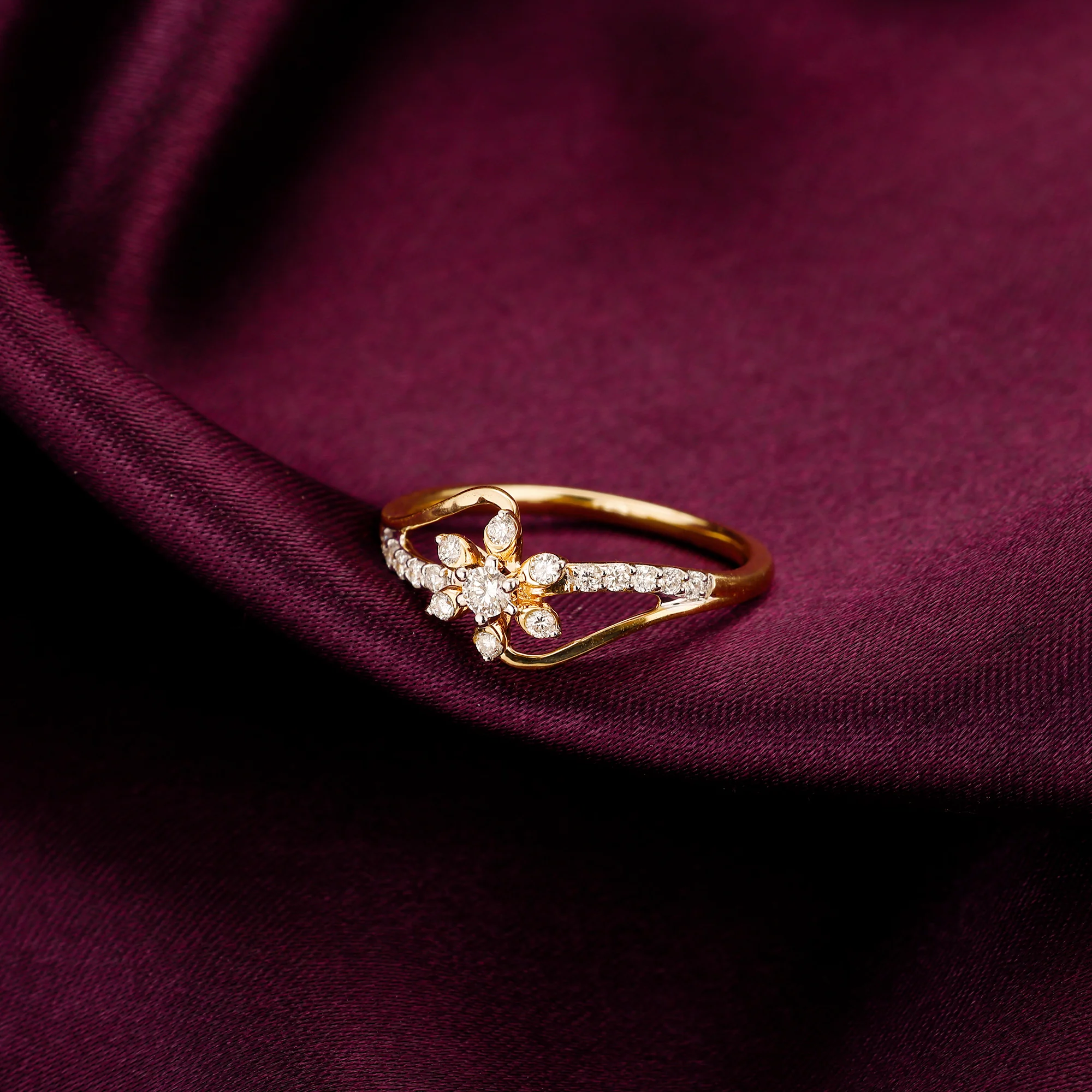 Gold Seasons Of Life Diamond Ring - Image 2
