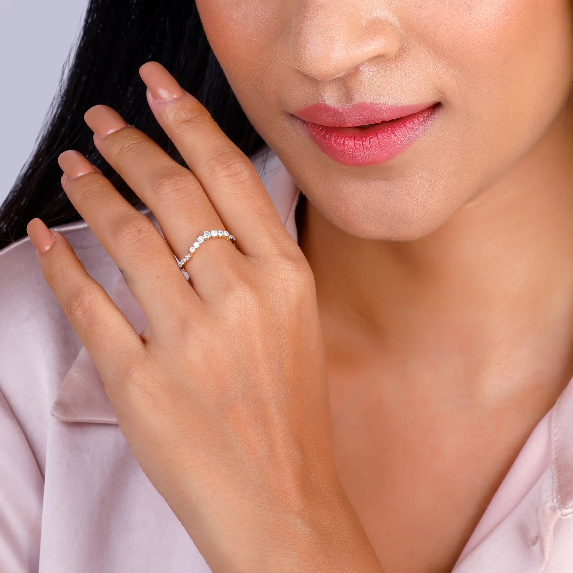 Gold Sublime Affection Diamond Ring - Image 3