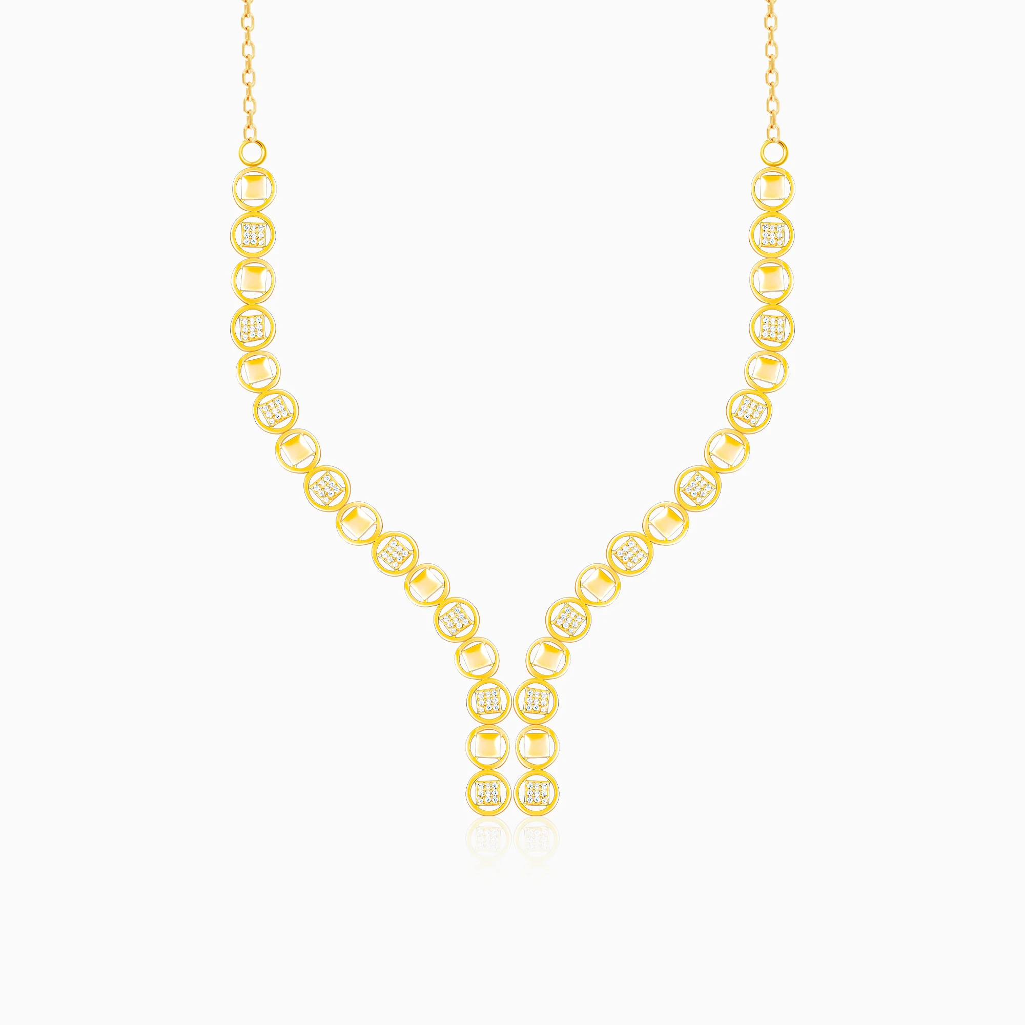 Anushka Sharma Golden Rhythm Of The Night Necklace