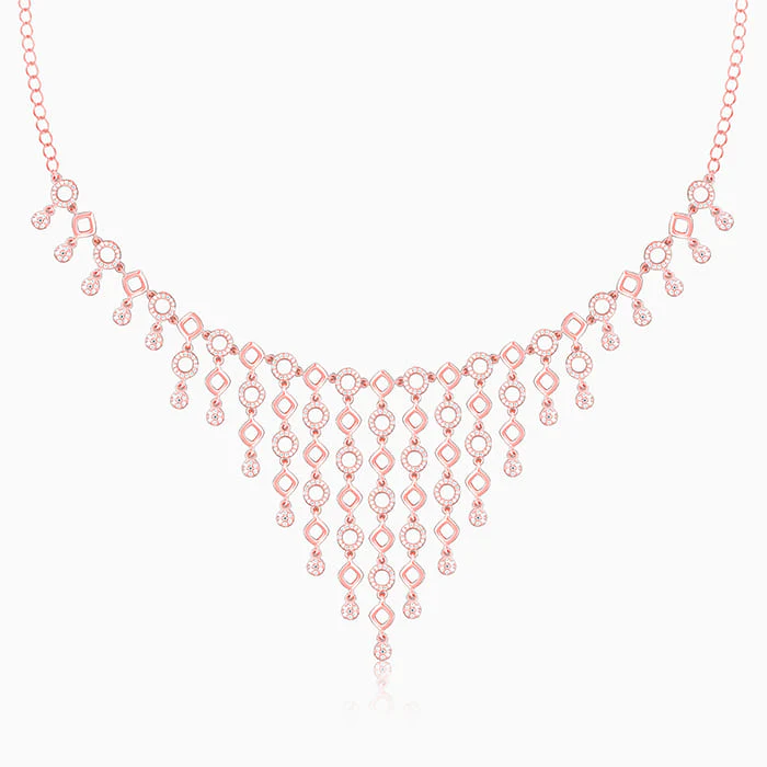 Anushka Sharma Rose Gold Queen Of Dreams Necklace