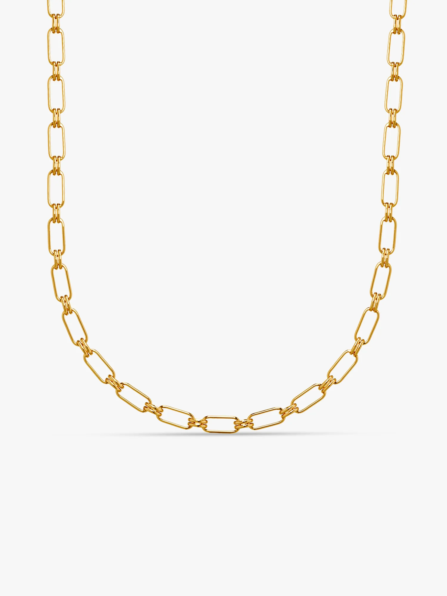 Baddie Link Gold Plated Necklace