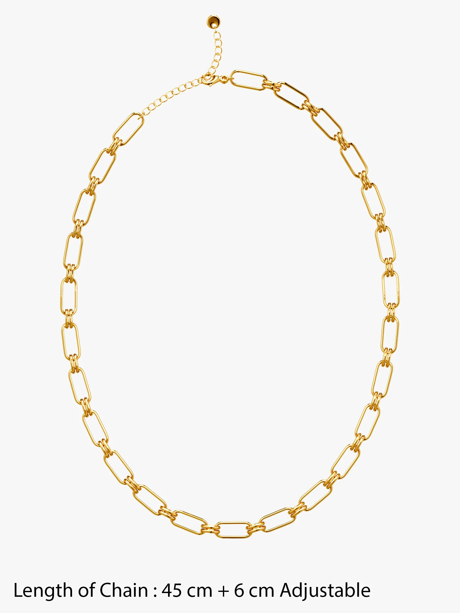 Baddie Link Gold Plated Necklace - Image 5