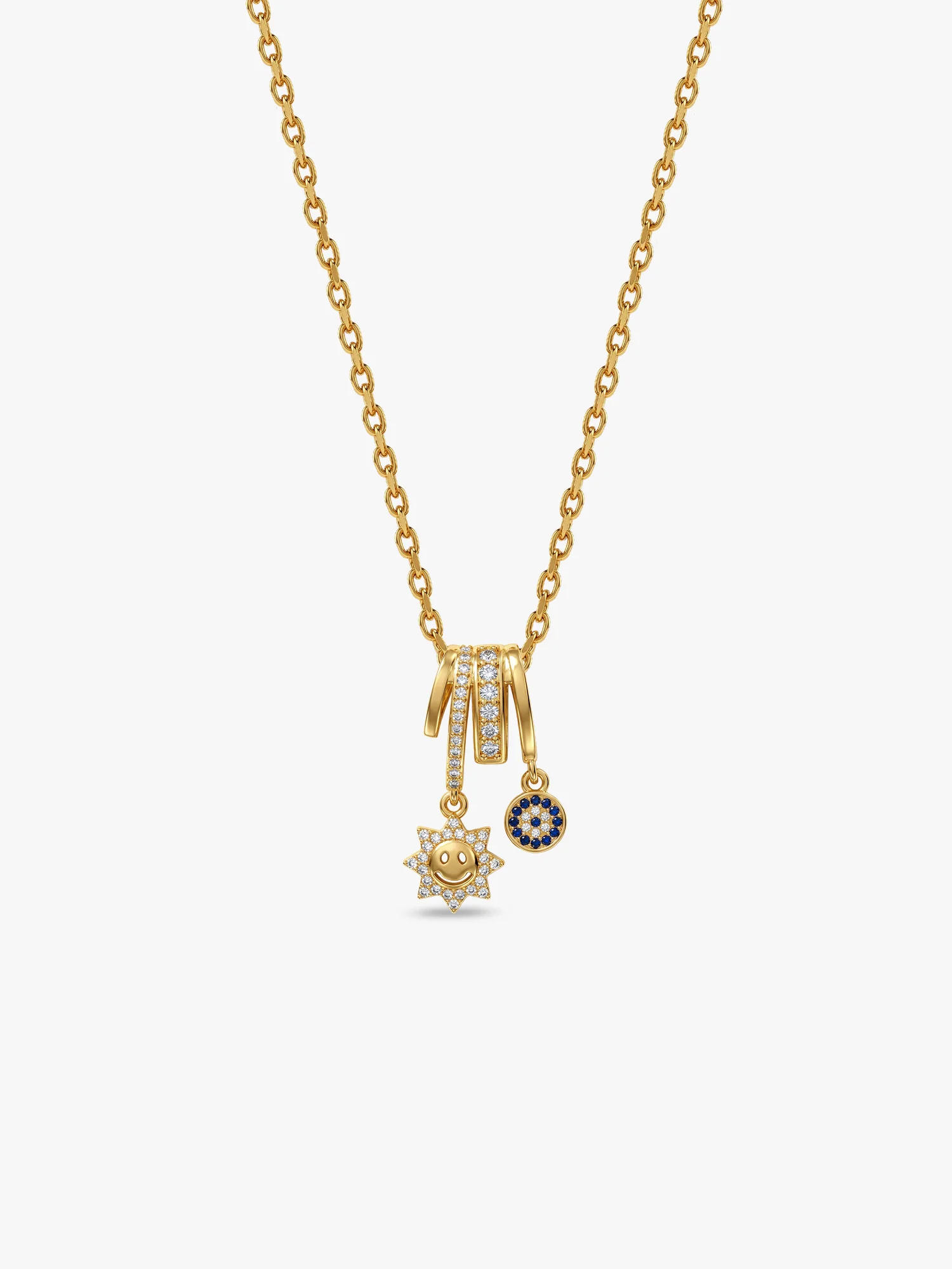 Charm Me Gold Plated Necklace