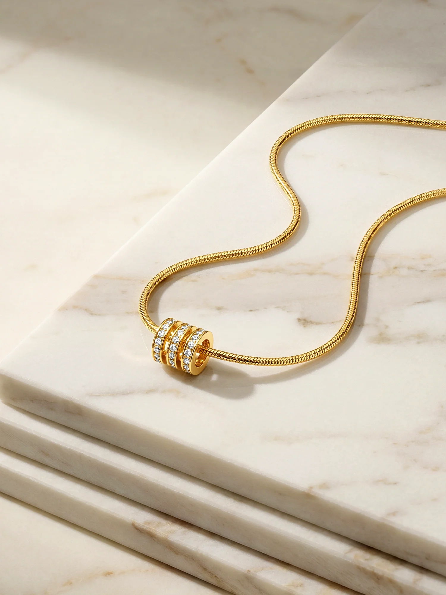 Chill Luxe Gold Plated Necklace - Image 2