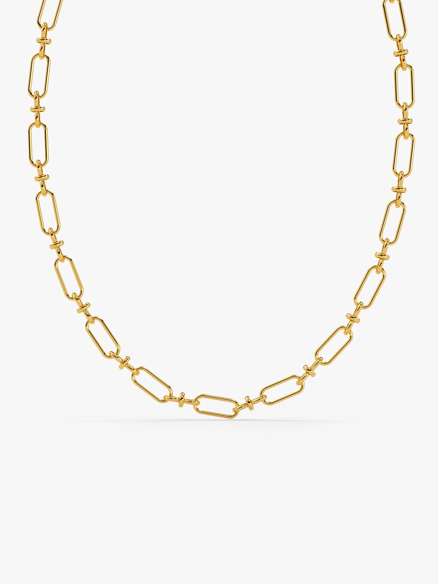 Chunky Mood Gold Plated Necklace