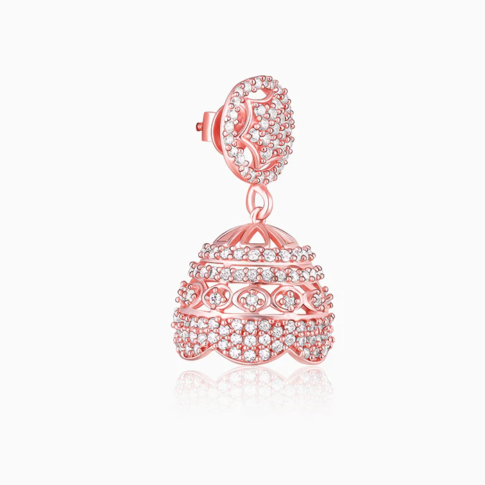 Rose Gold Gorgeous Jhumki - Image 4