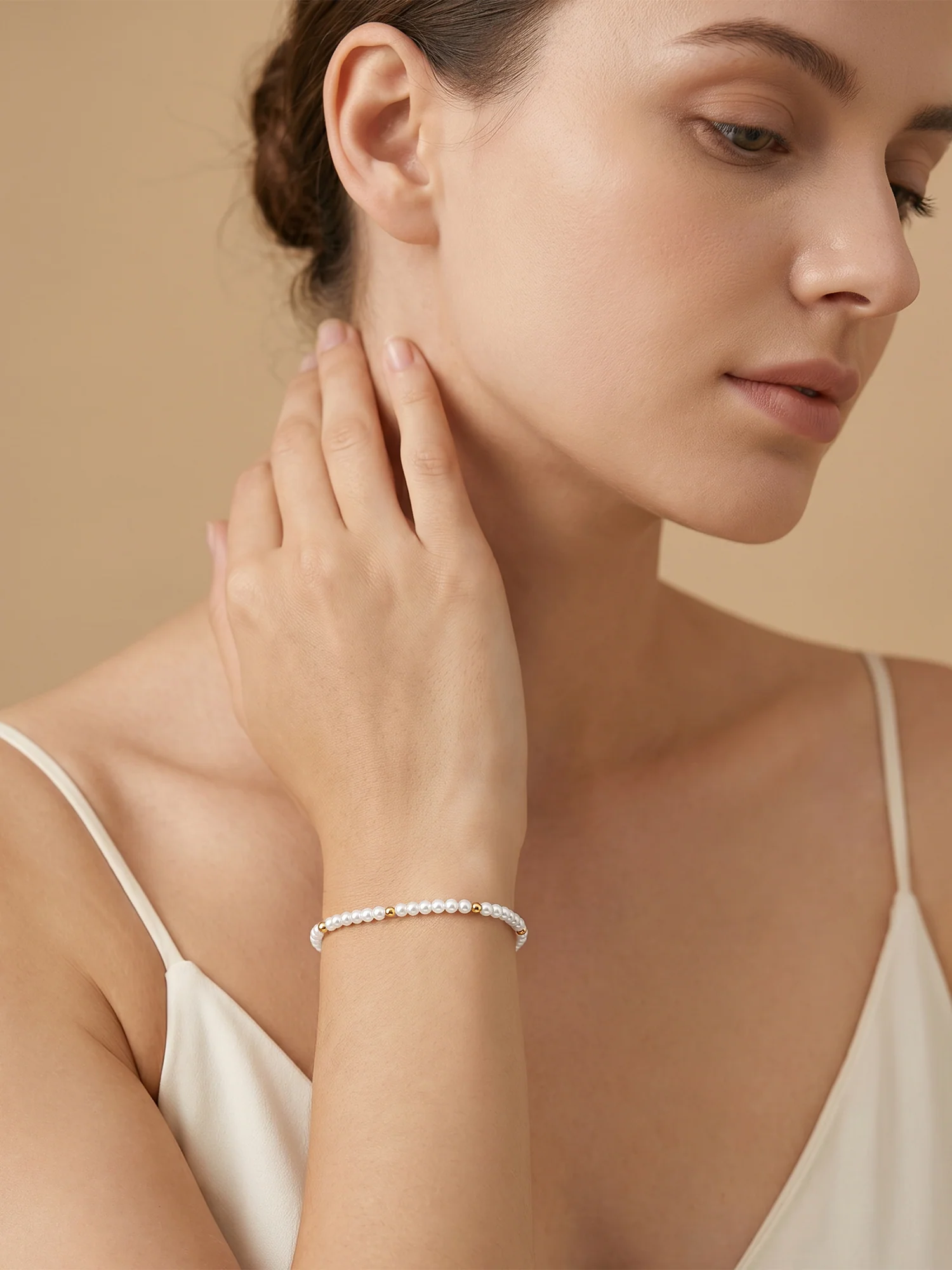 Clean Girl Gold Plated Bracelet - Image 3