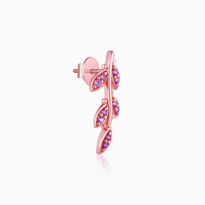 Rose Gold French Beauty Earrings - Image 4