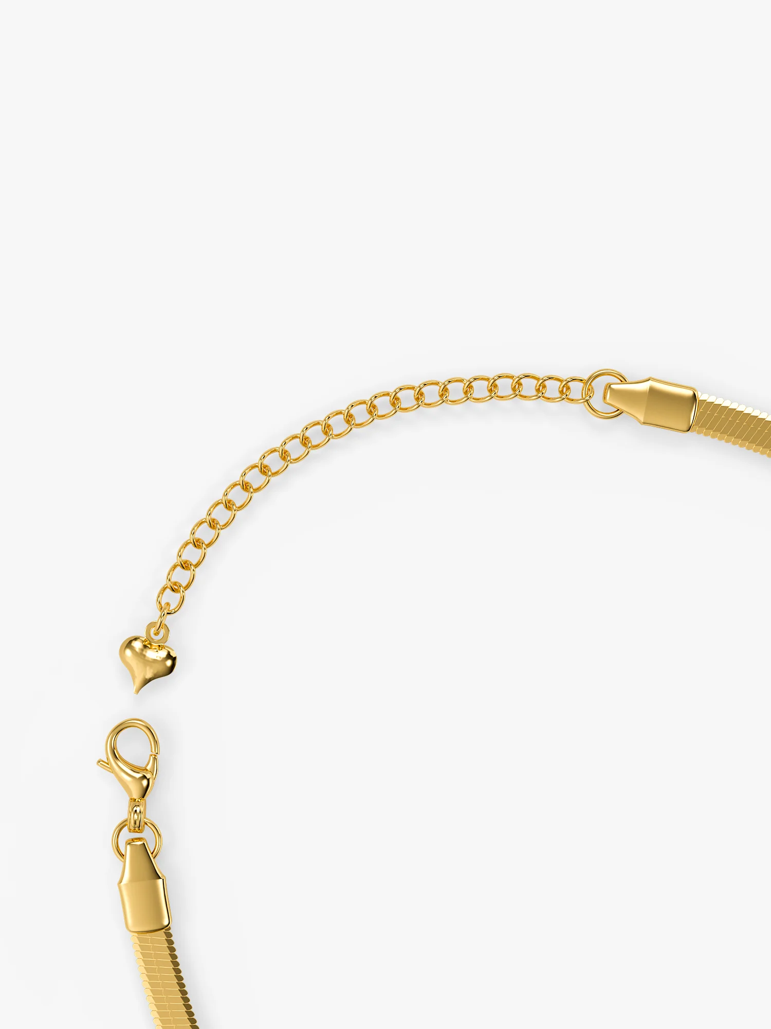 Curve Control Gold Plated Necklace - Image 4