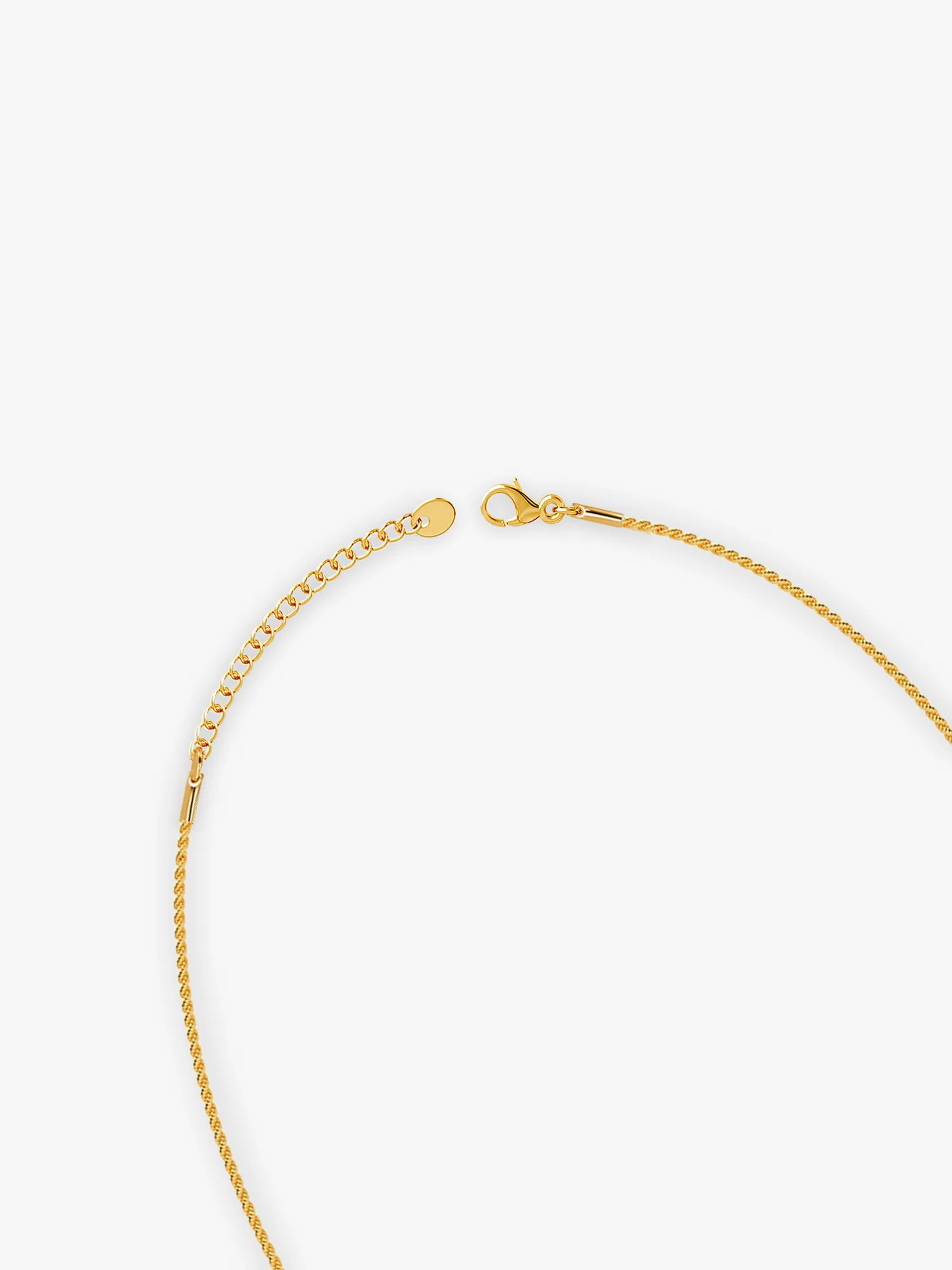 Daily Shine Gold Plated Pendant With Link Chain - Image 6
