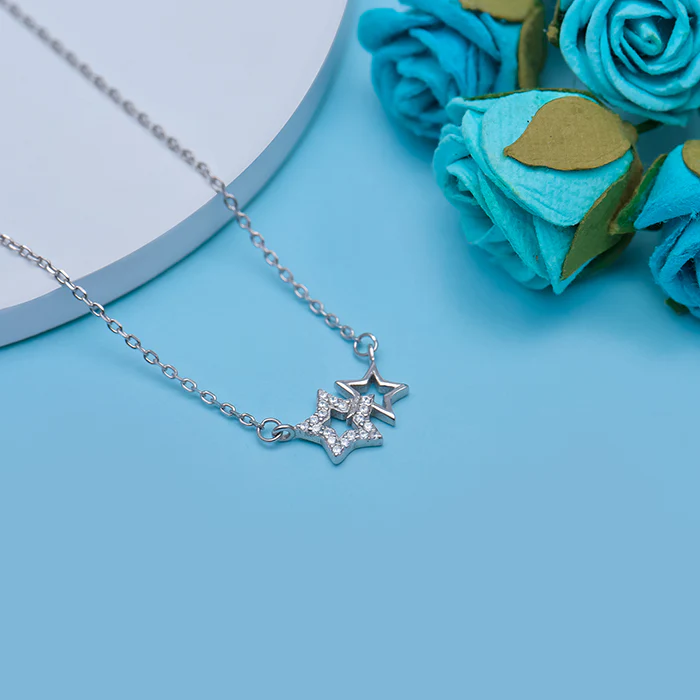 Silver Starry Affair Necklace - Image 2