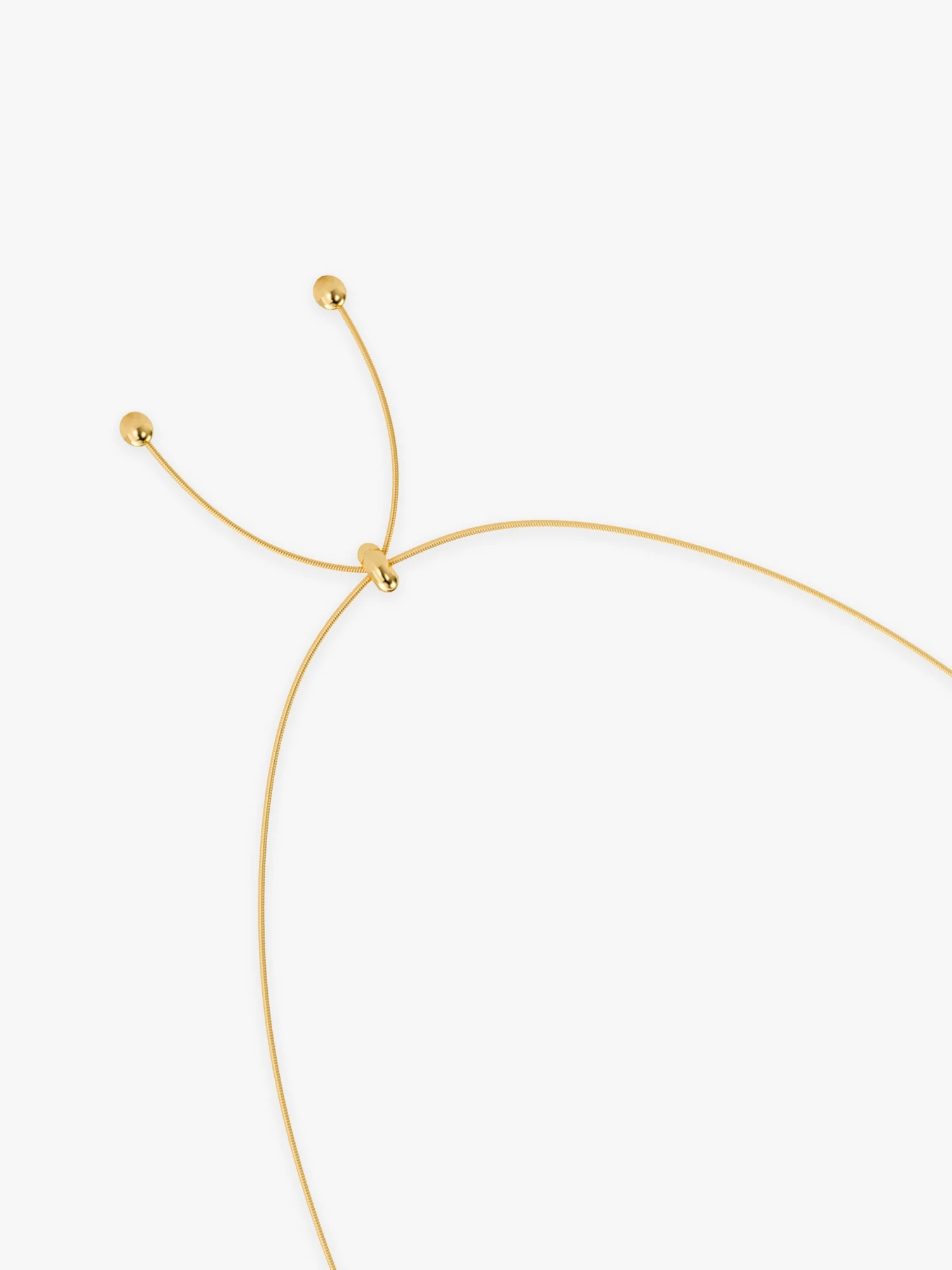 Double Chain Gold Plated Necklace - Image 4
