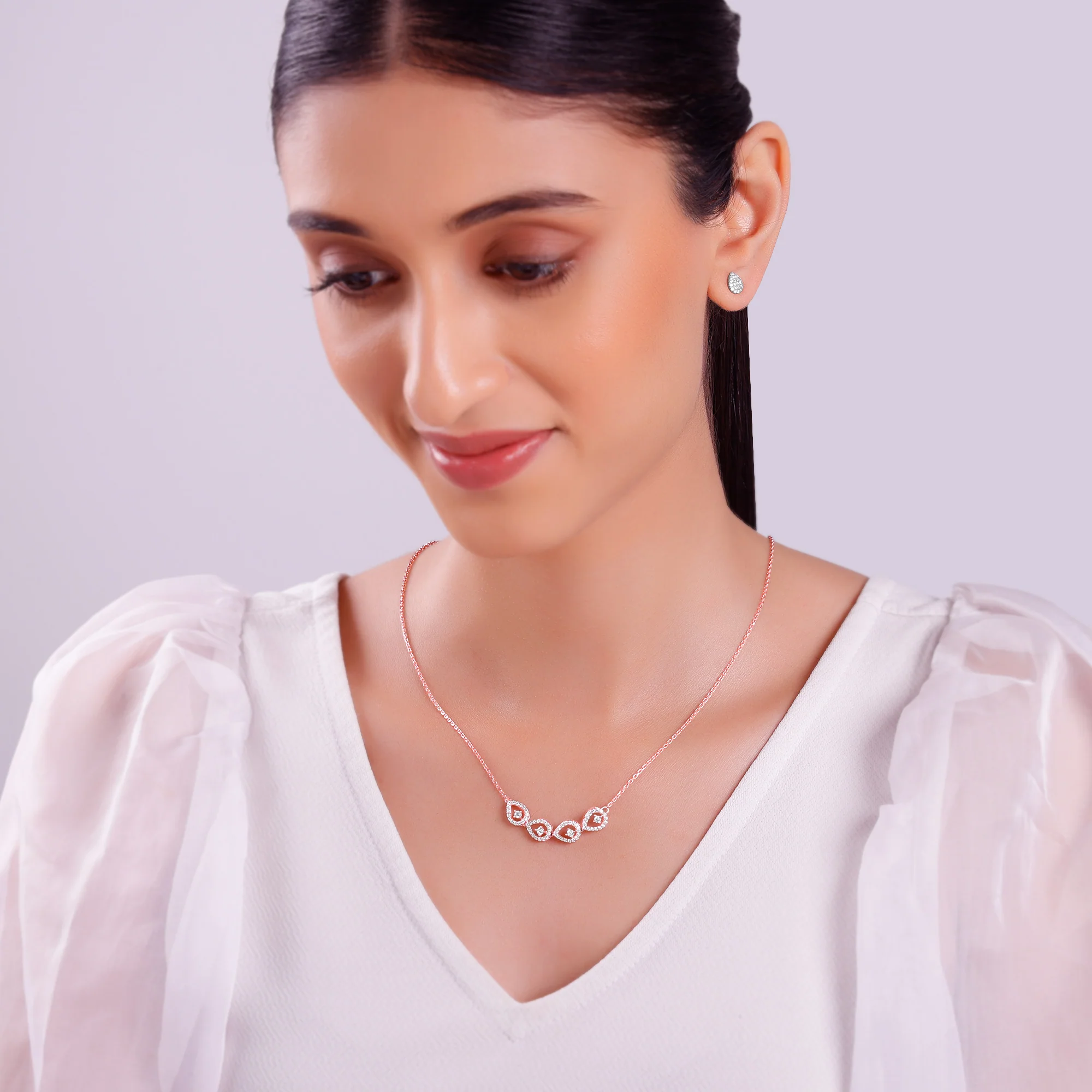 Dual Tone Graceful Peary Set - Image 3