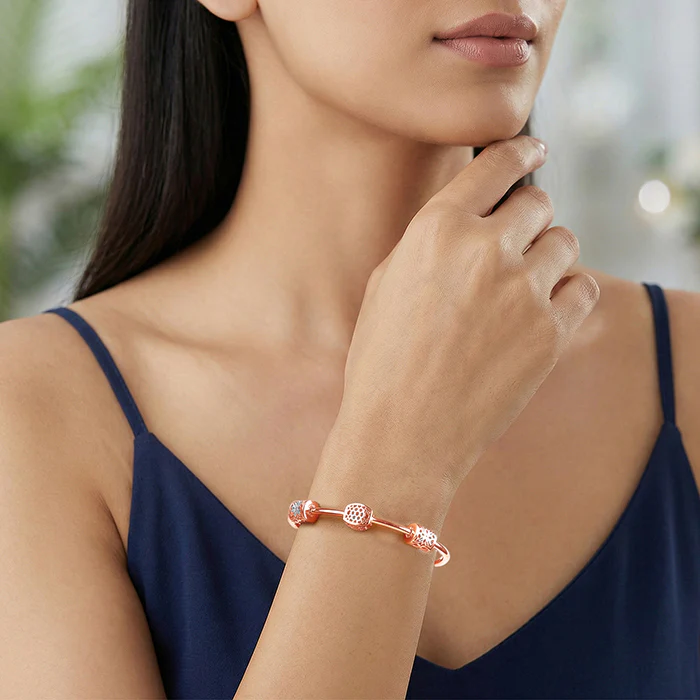 Dual Tone Maison Glow Silver Bracelet - Image 3
