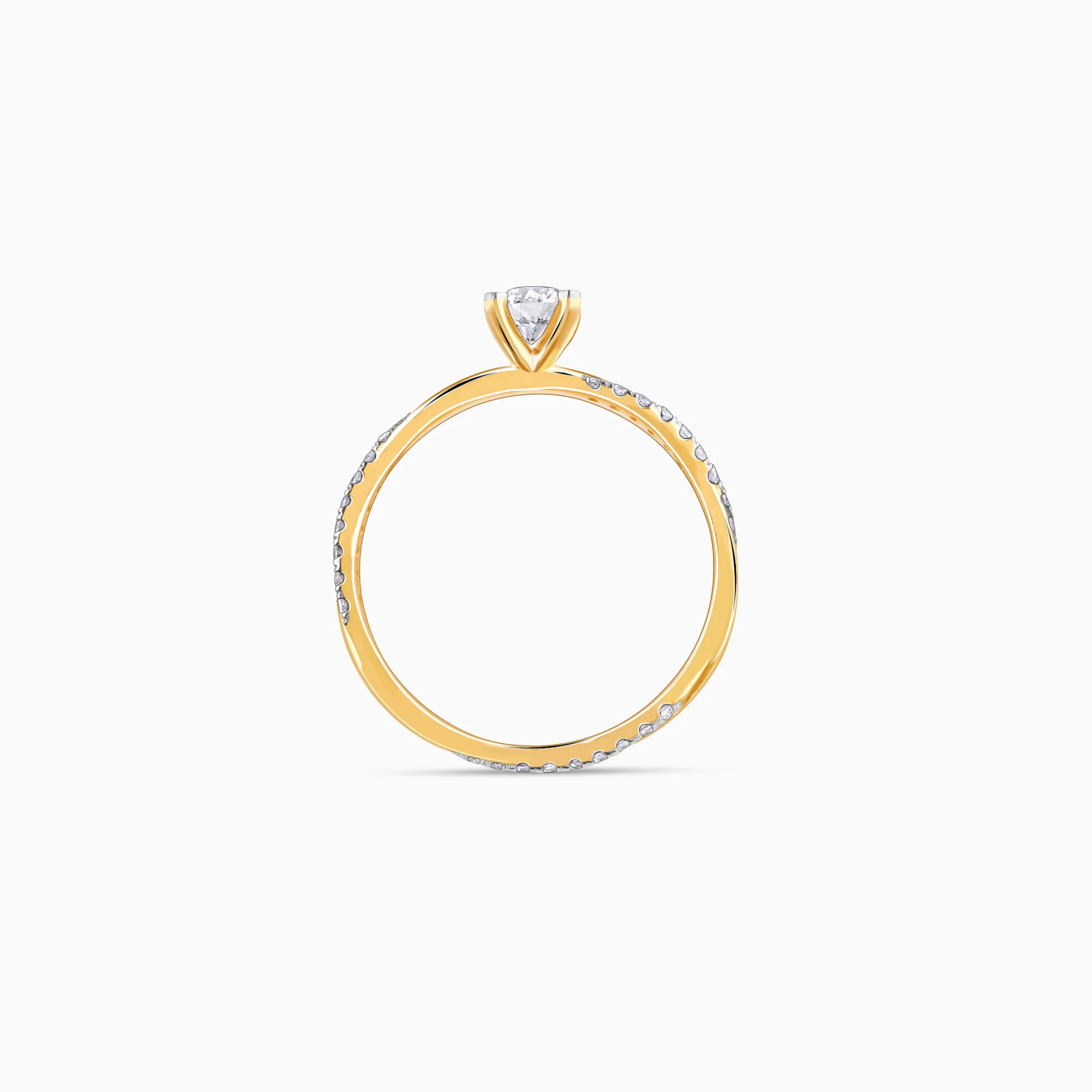Gold Bold Beauty Diamond Ring - Image 5