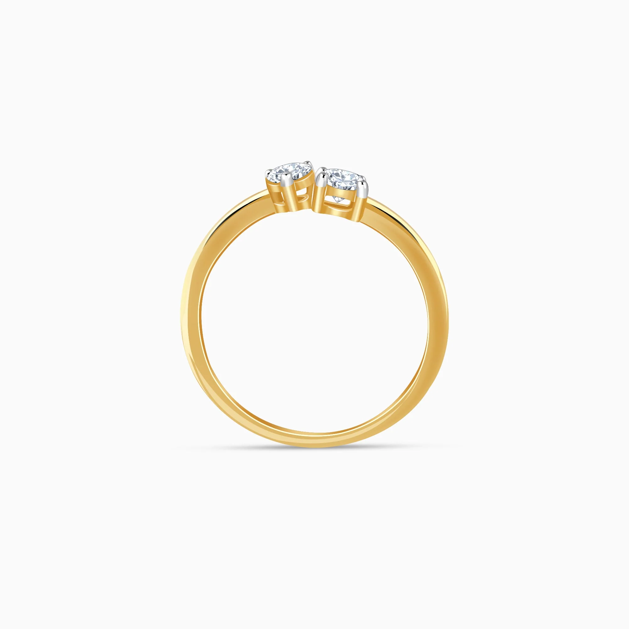 Gold Bonded Souls Lab Grown Diamond Ring - Image 5