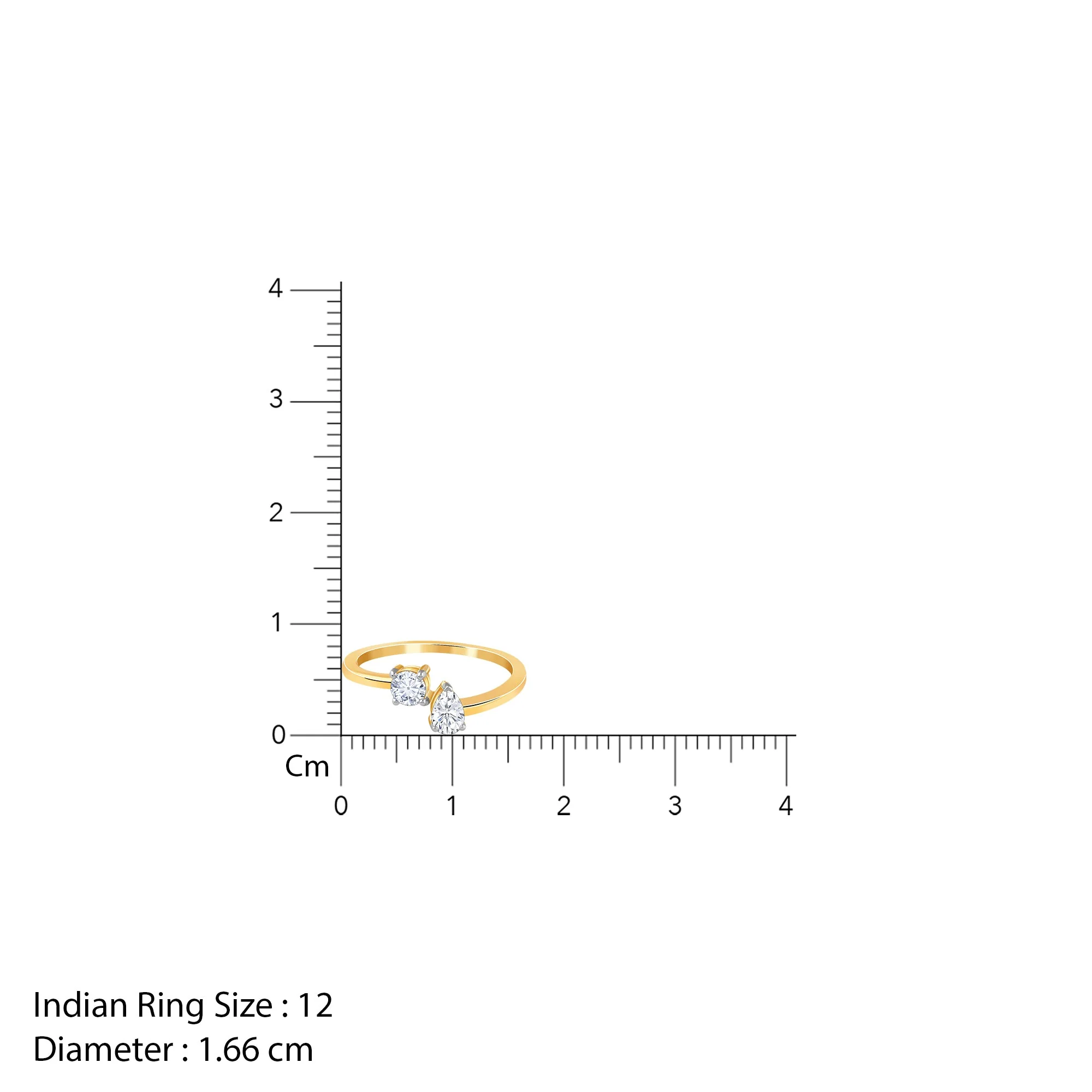 Gold Bonded Souls Lab Grown Diamond Ring - Image 6