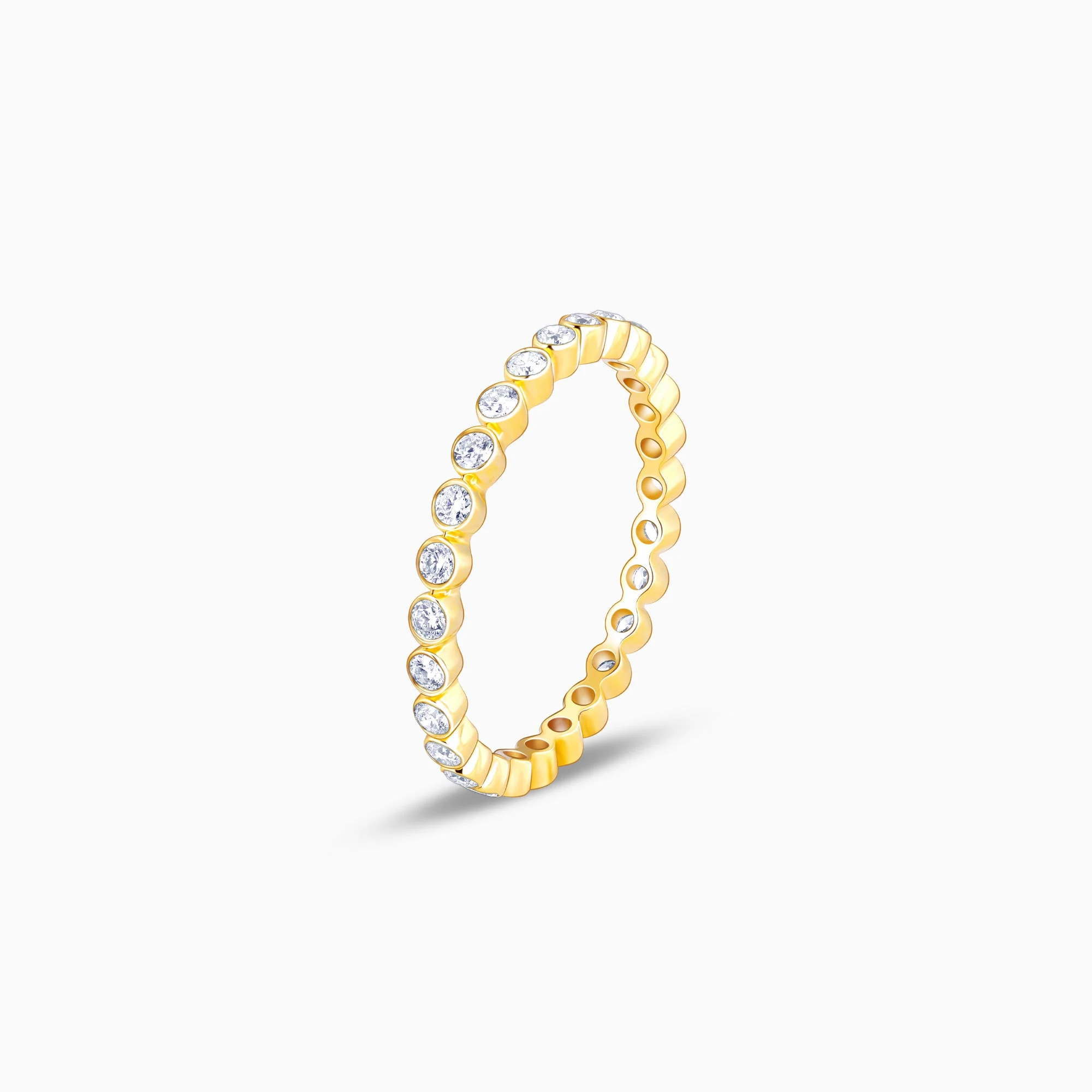 Gold Classic Band Diamond Ring - Image 6