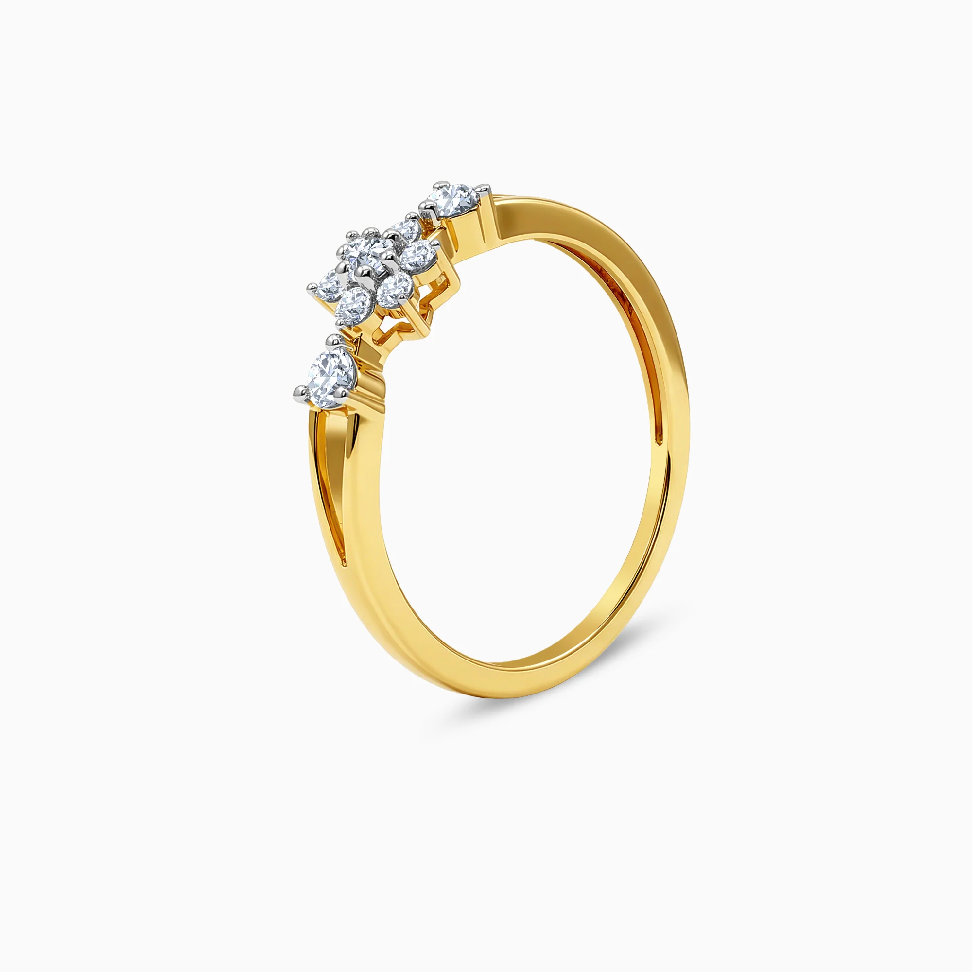Gold Eterna Duo Lab Grown Diamond Ring (Size 12) - Image 4