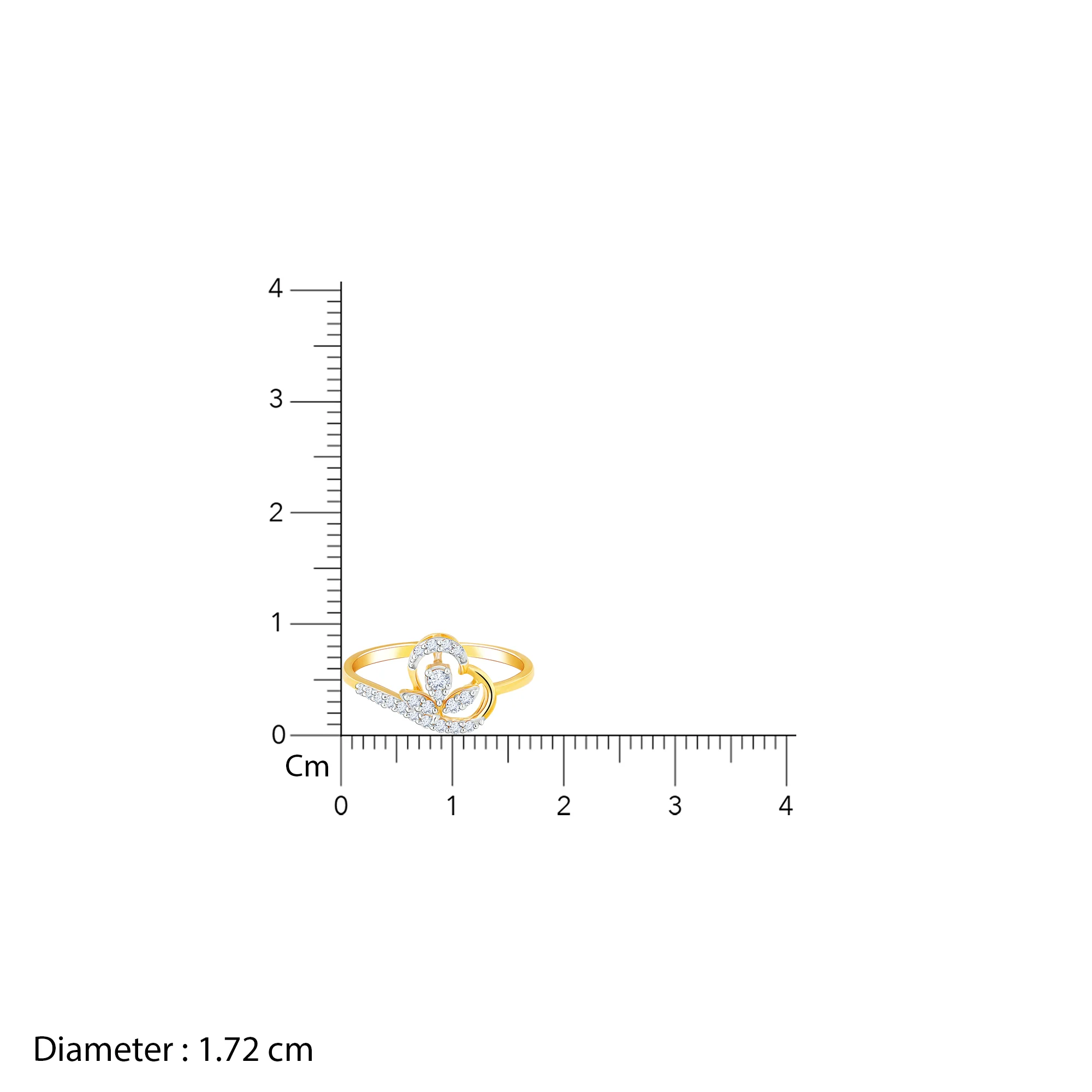 Gold Eternal Blossom Diamond Ring - Image 6