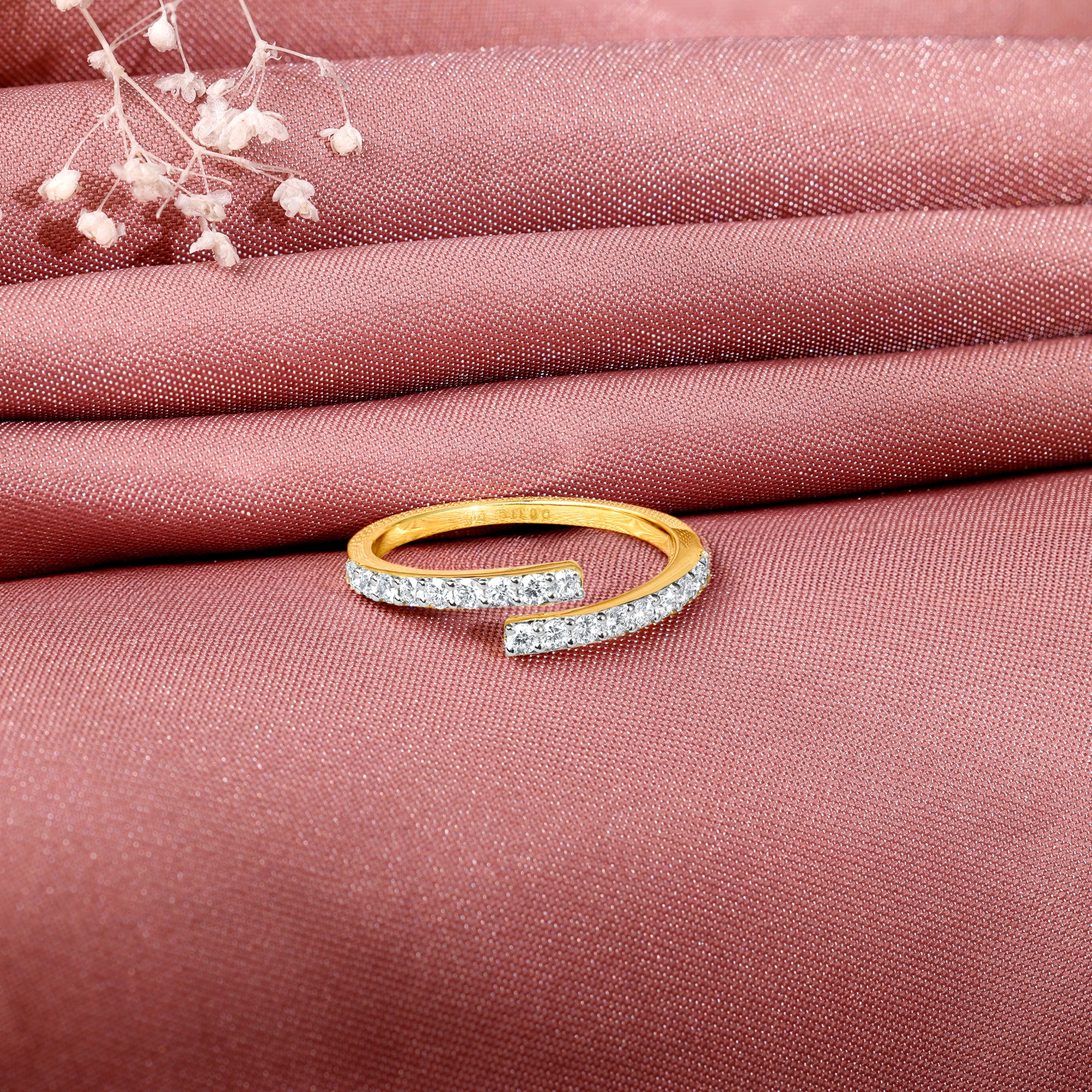 Gold Eternital Love Lab Grown Diamond Ring - Image 2