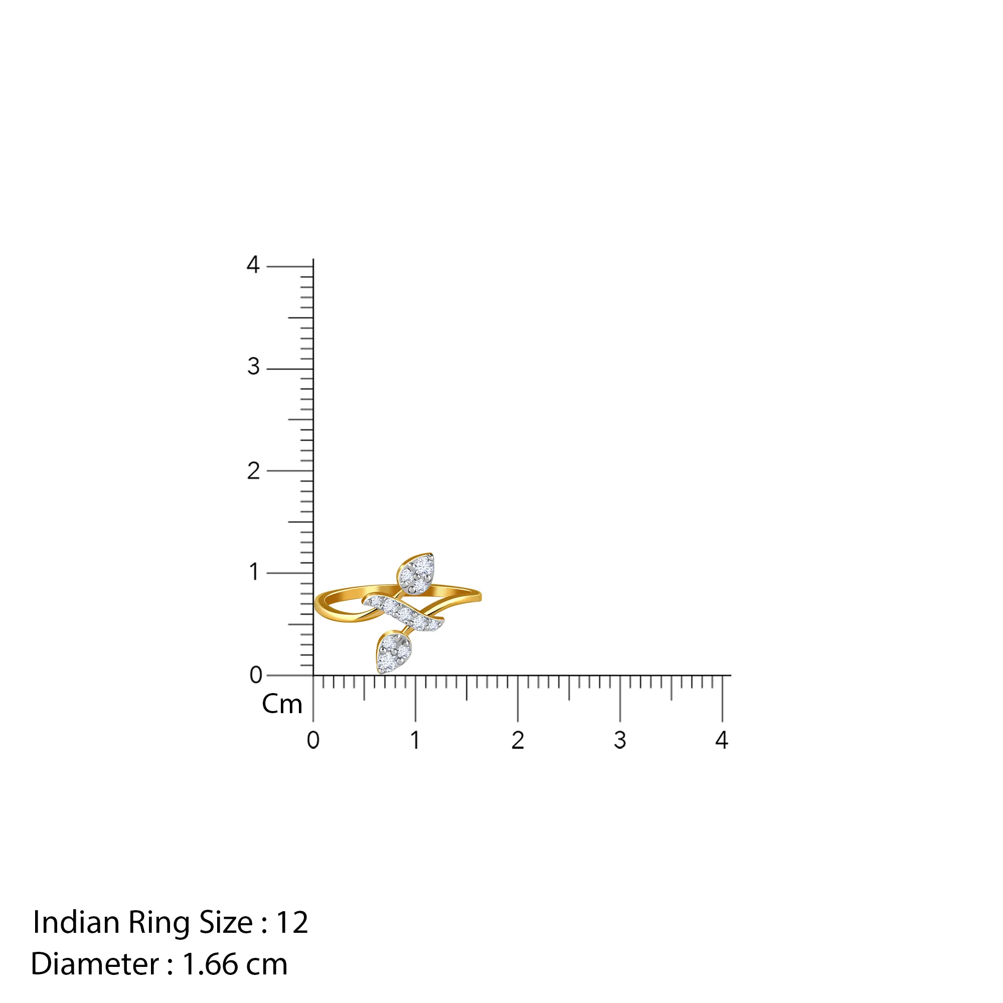 Gold Everleaf Lab Grown Diamond Ring - Image 6