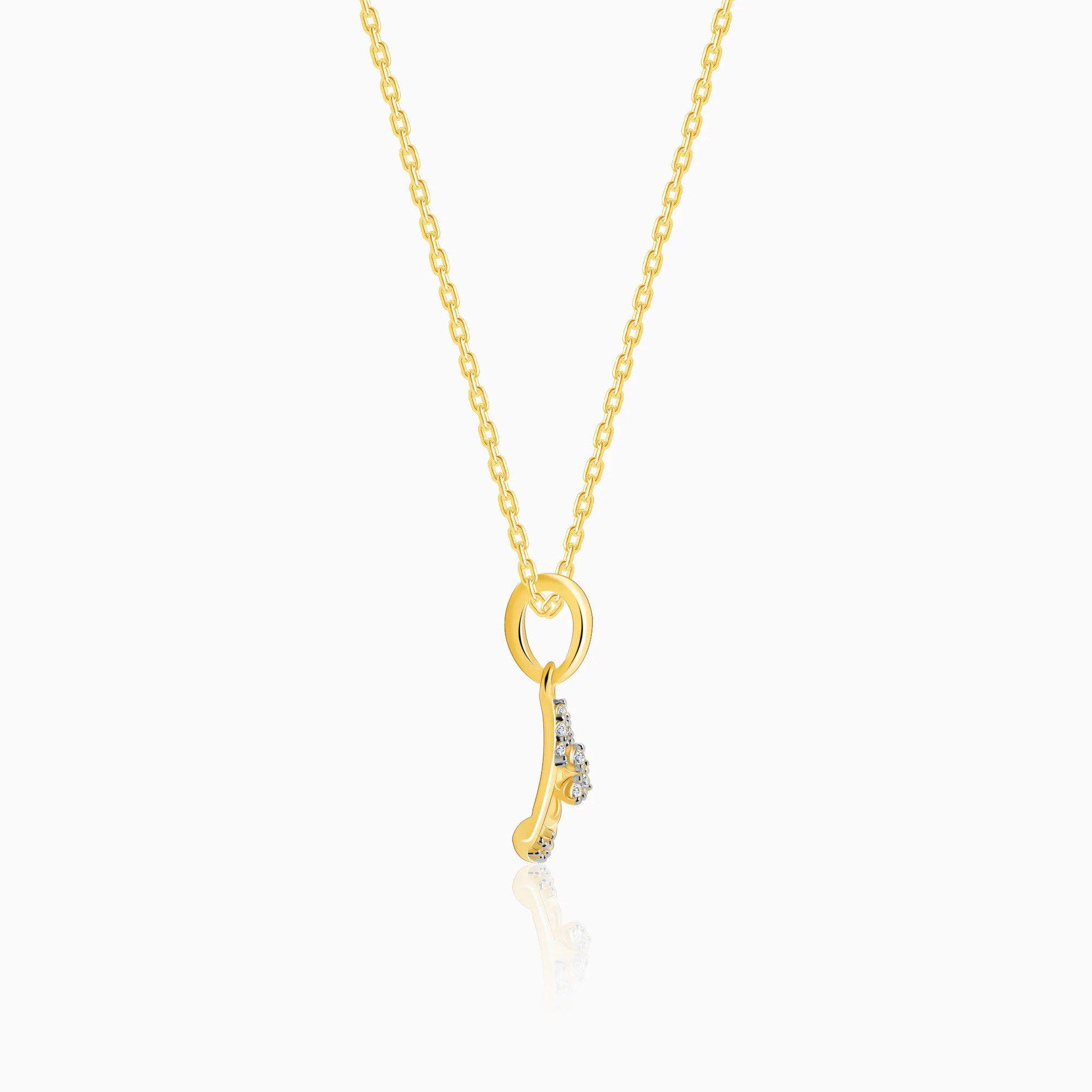 Gold Genesis Diamond Pendant - Image 5