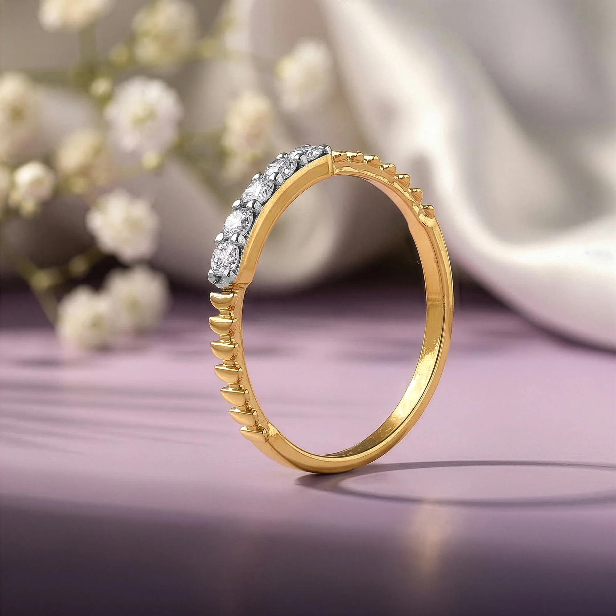 Gold Graceified Lab Grown Diamond Ring (Size 12) - Image 2