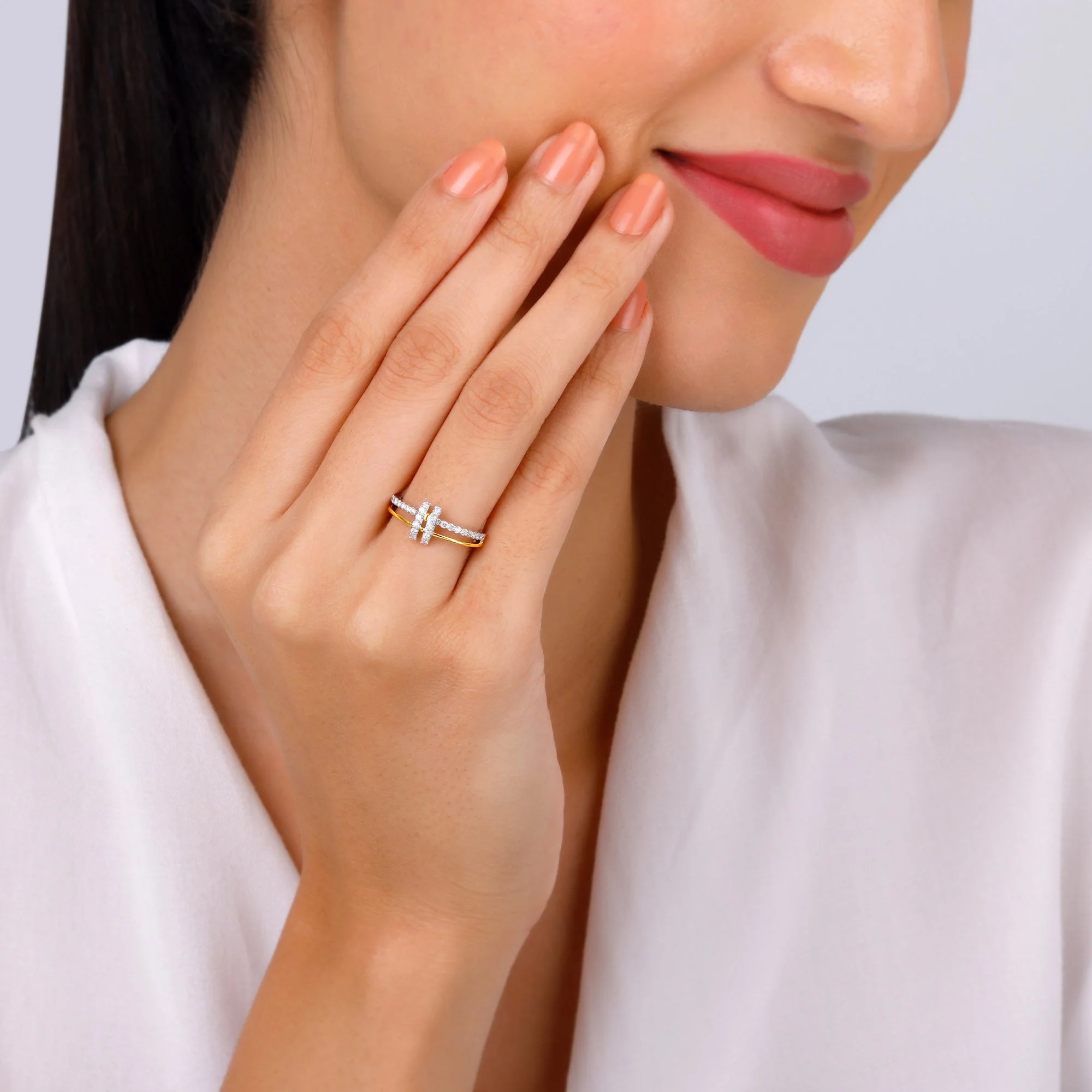 Gold Graciella Diamond Ring - Image 3