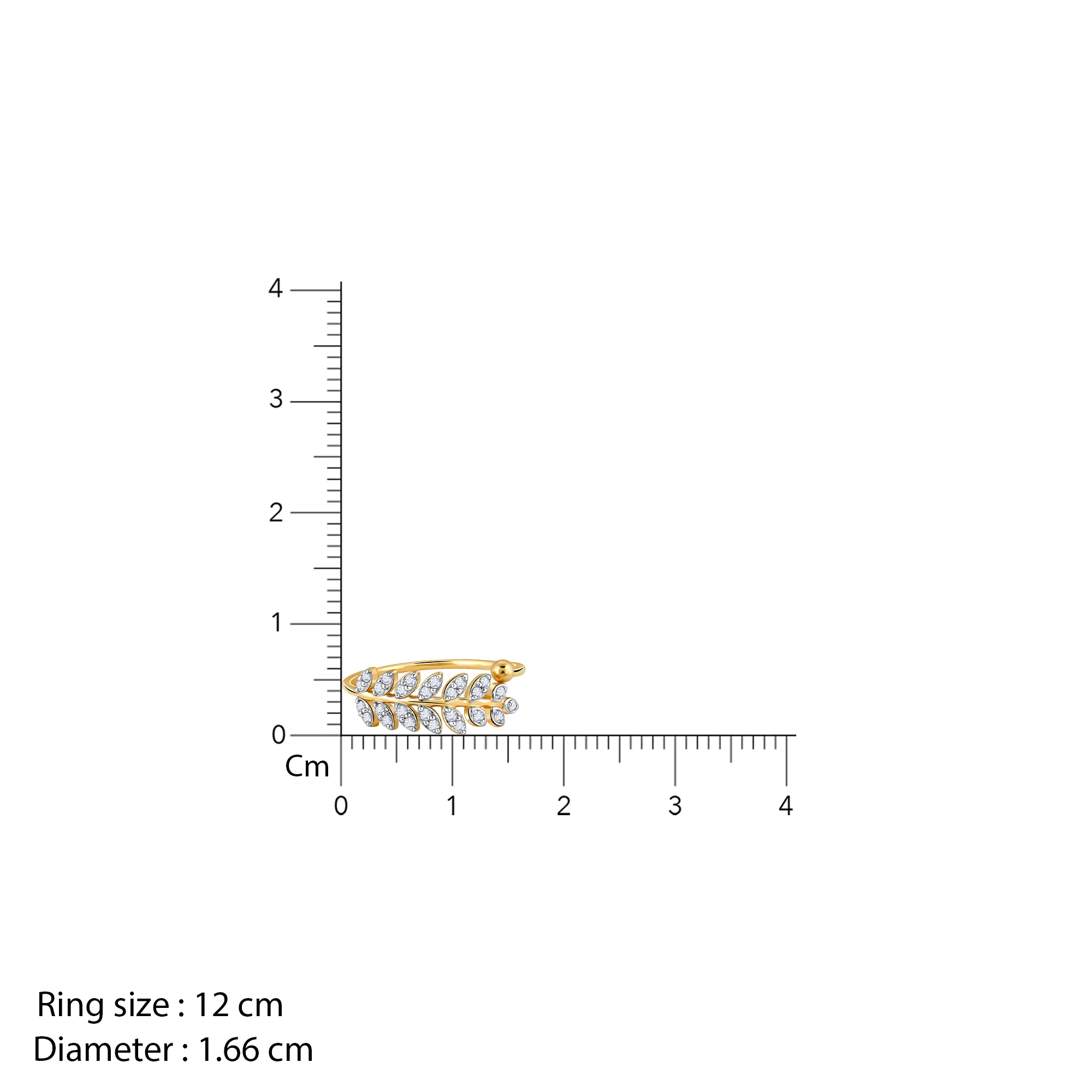 Gold Infinite Moments Diamond Ring - Image 6