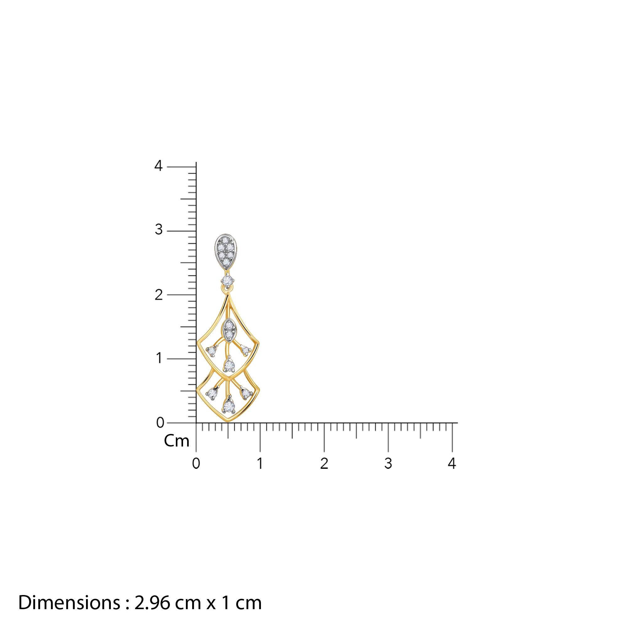 Gold Layered Luxe Lab Grown Diamond Earrings - Image 6