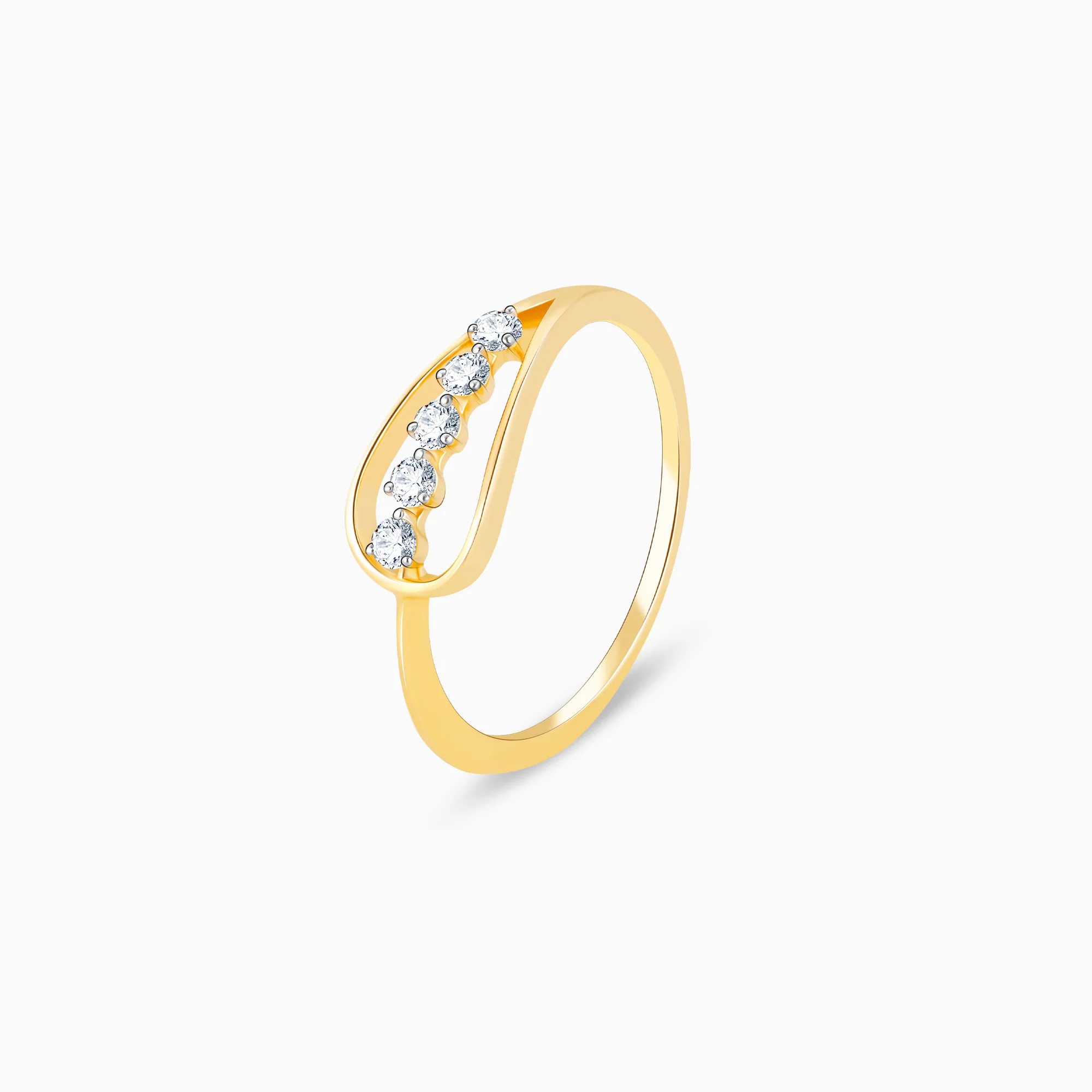 Gold Love for Sparkles Lab Grown Diamond Ring (Size 13) - Image 4