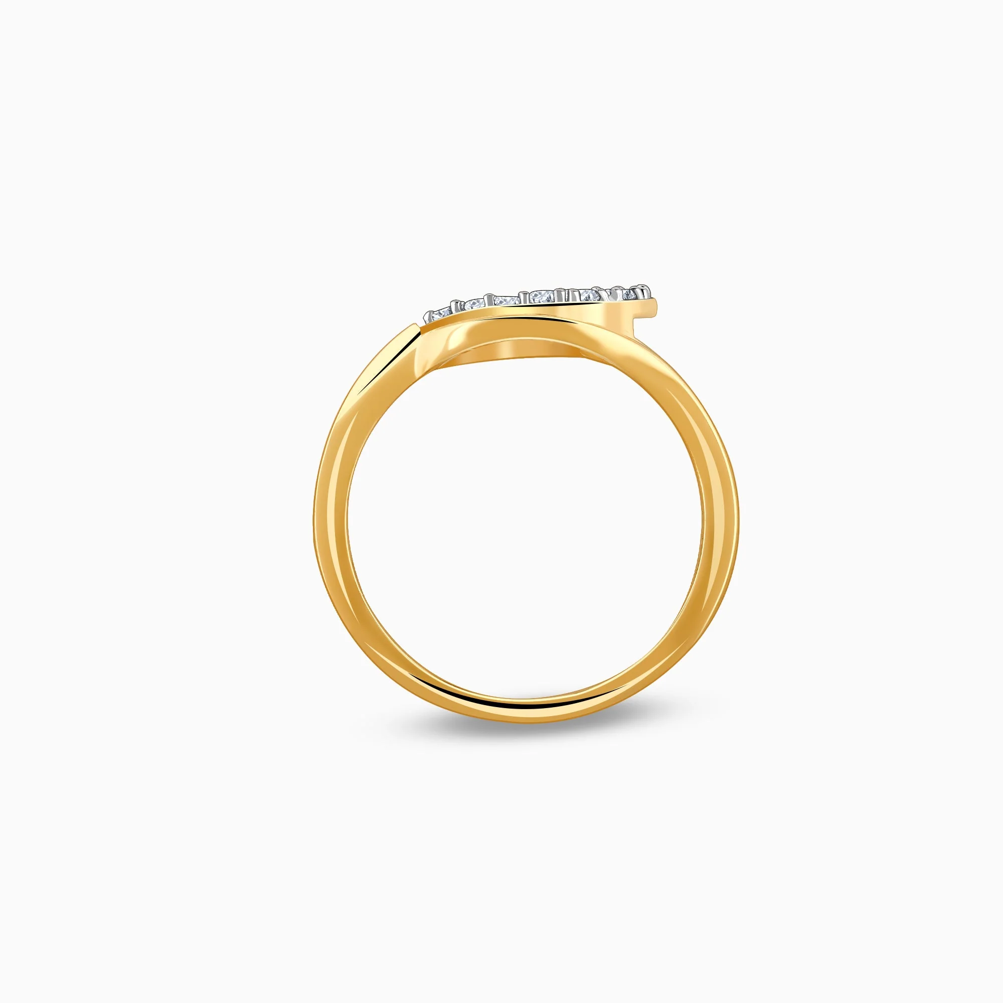 Gold Love Pop Diamond Ring - Image 5