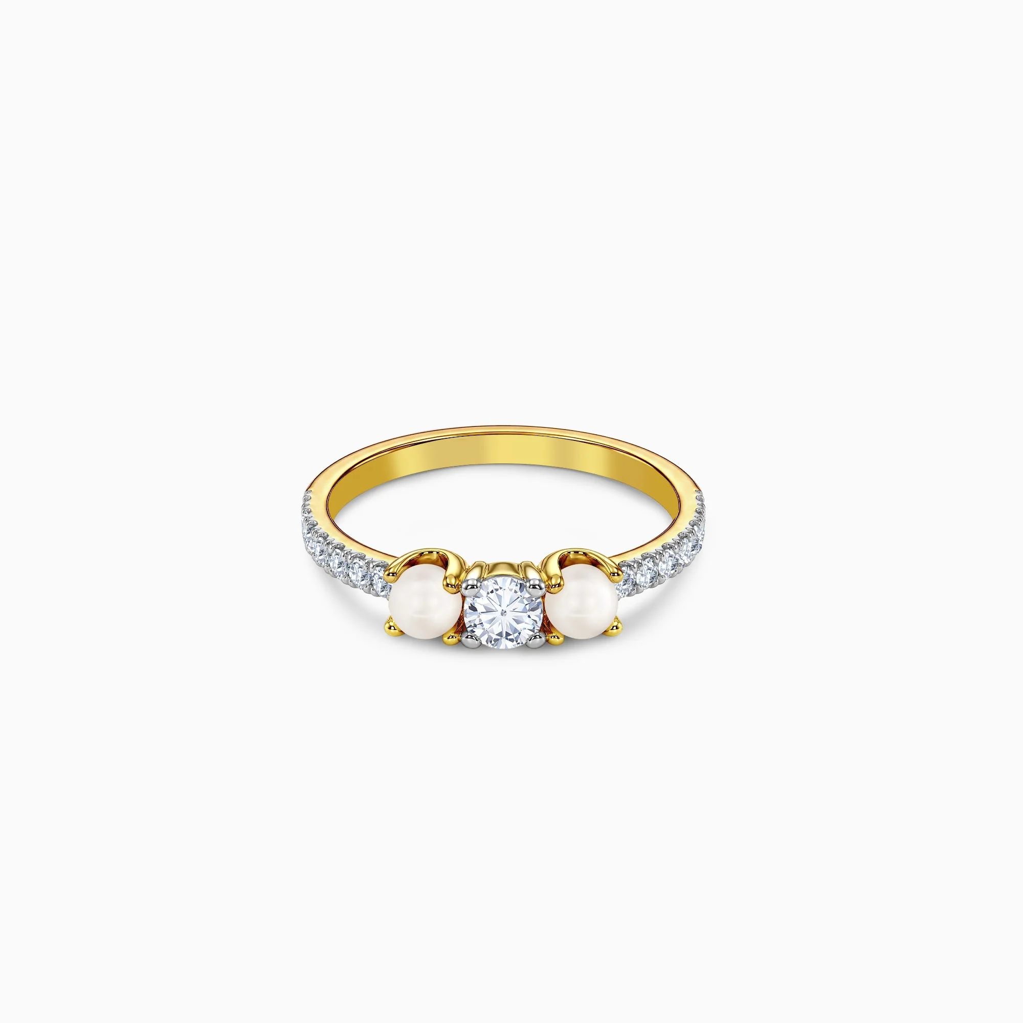 Gold Lumineuse Shine Lab Grown Diamond Ring (Size 12)