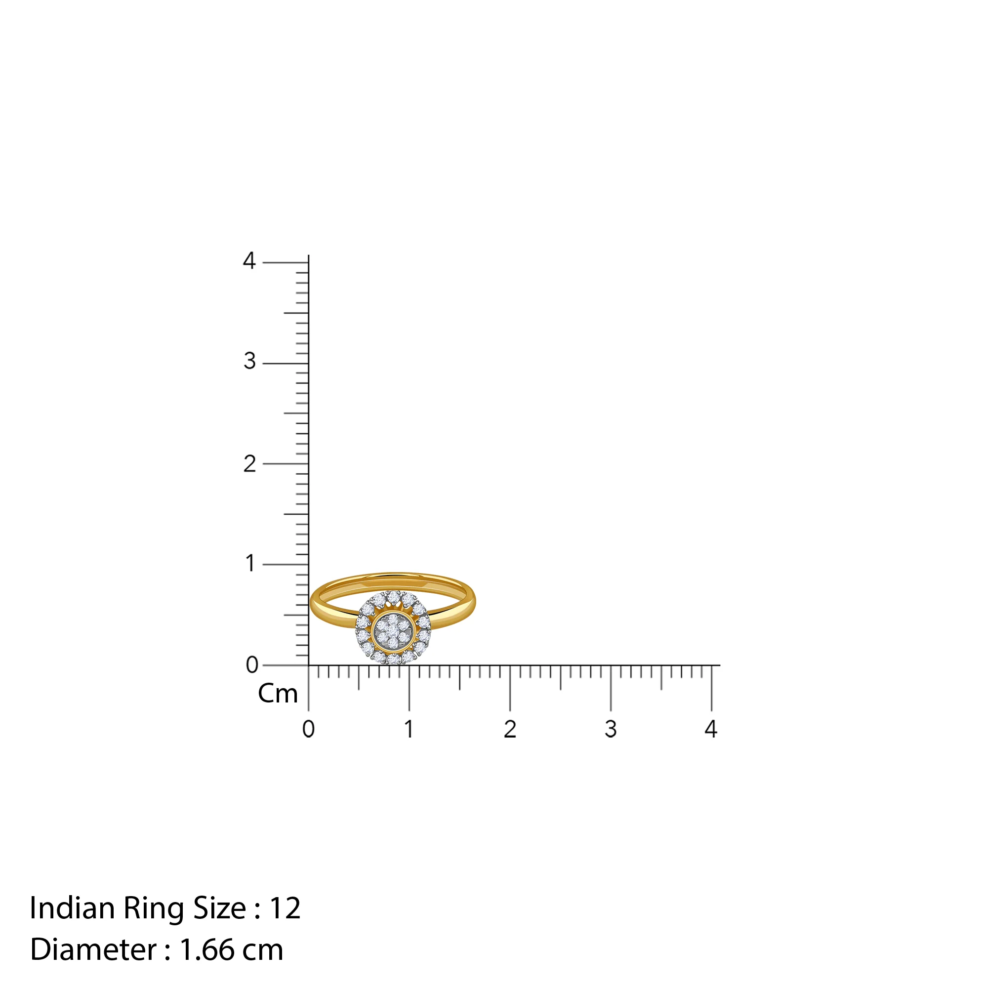 Gold Marigold Beauty Lab Grown Diamond Ring - Image 6