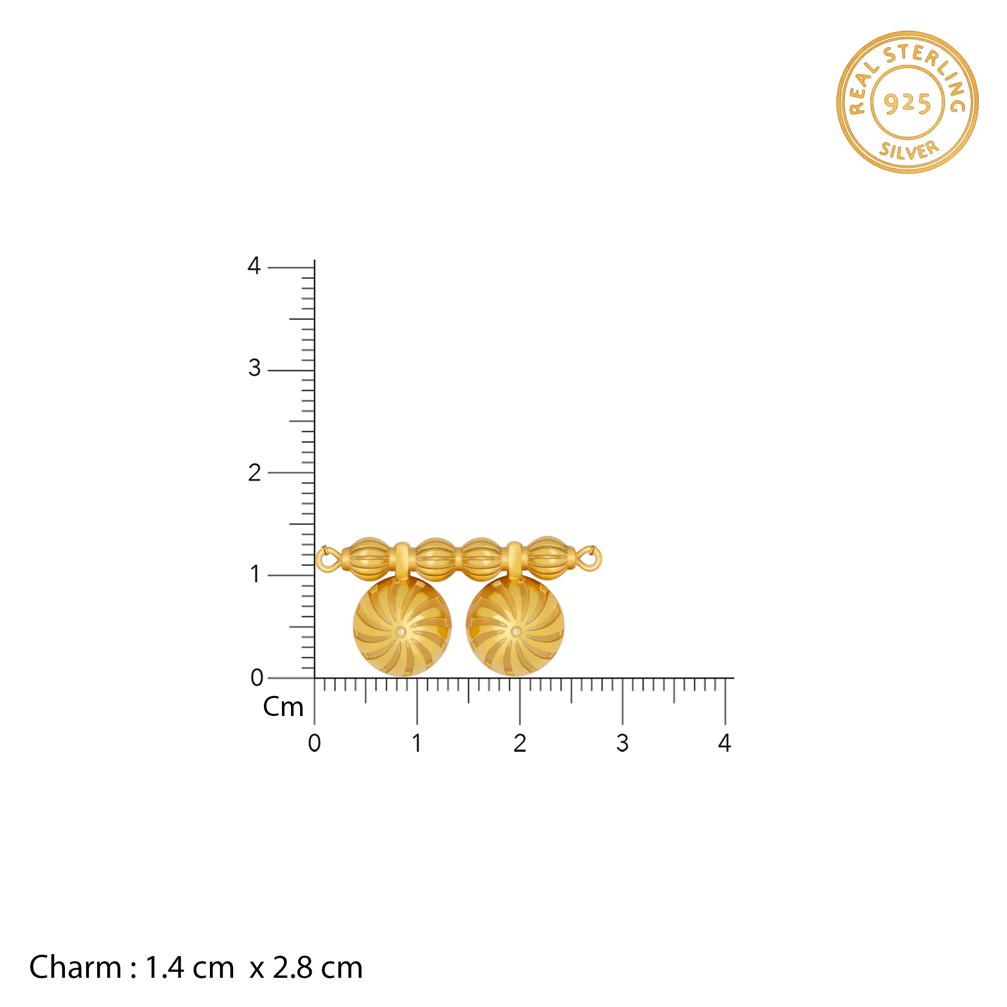 Golden Menka Mangalsutra - Image 4