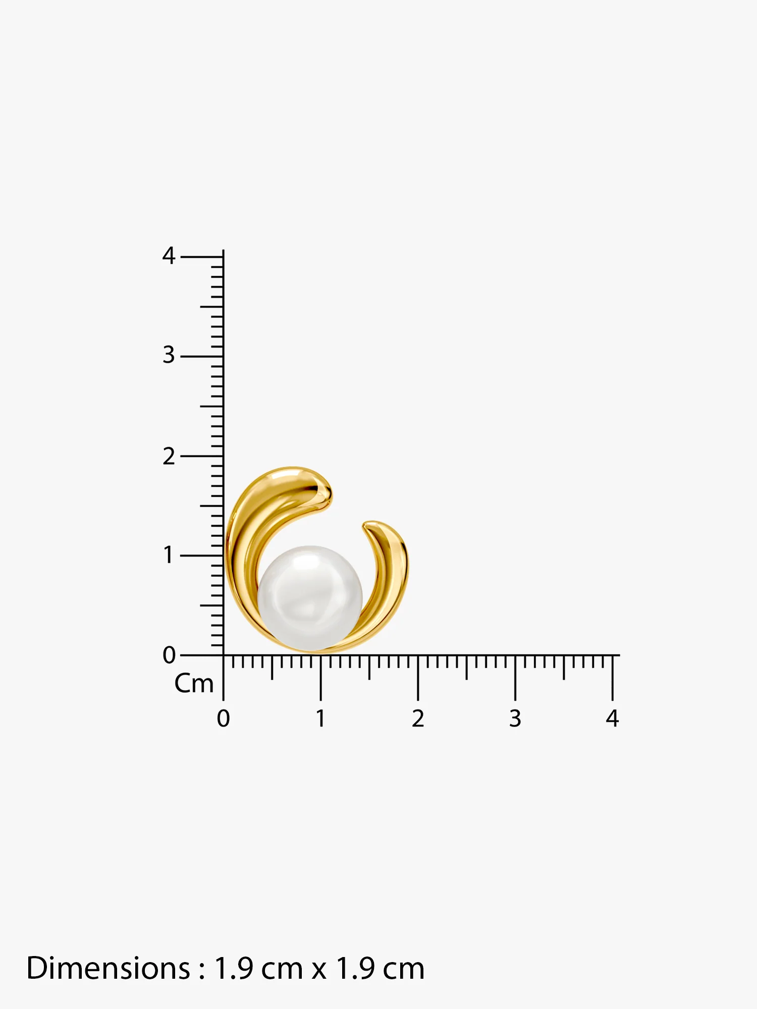 Gold Plated Moon Mood Earrings - Image 6