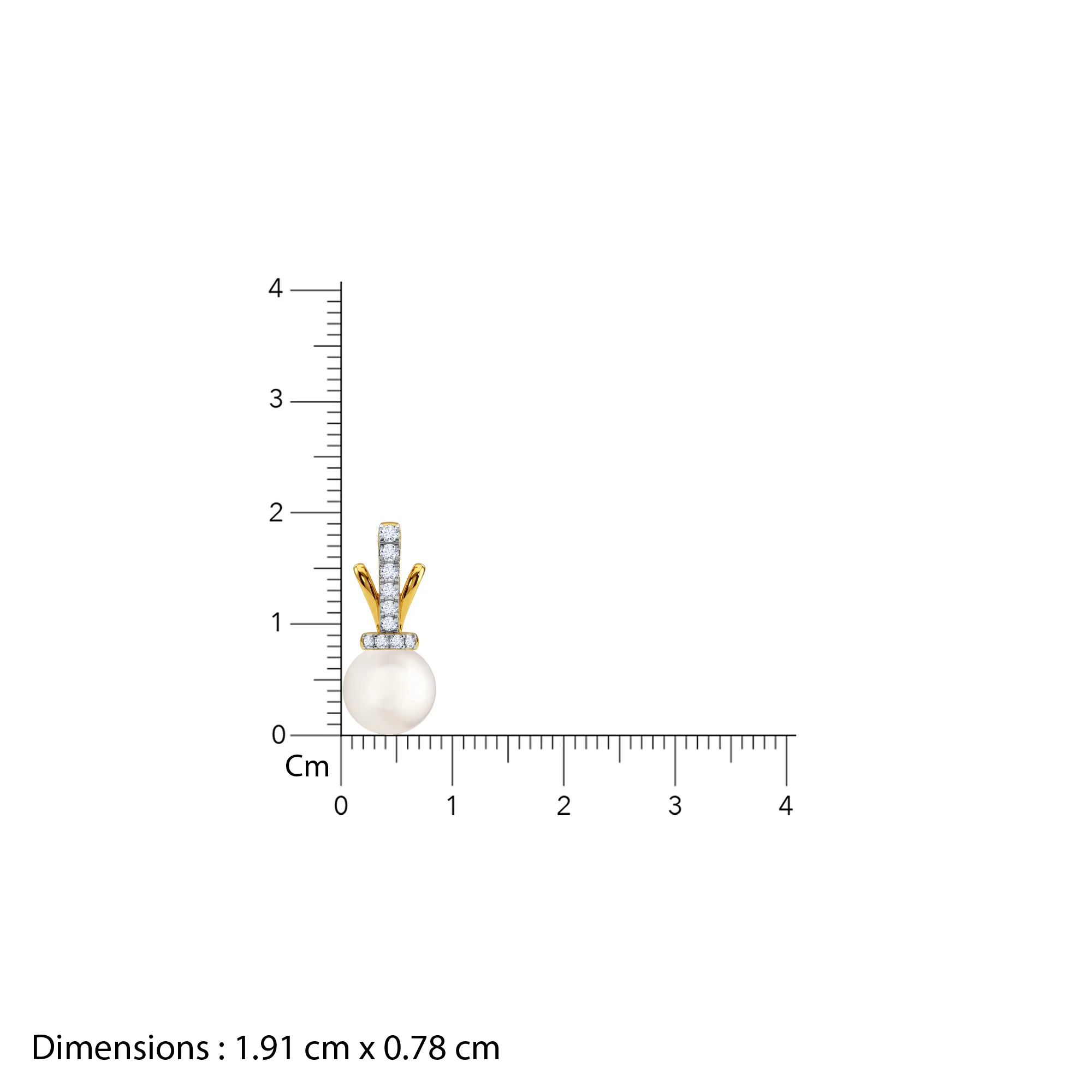 Gold Preziosa Lab Grown Diamond Pendant - Image 5