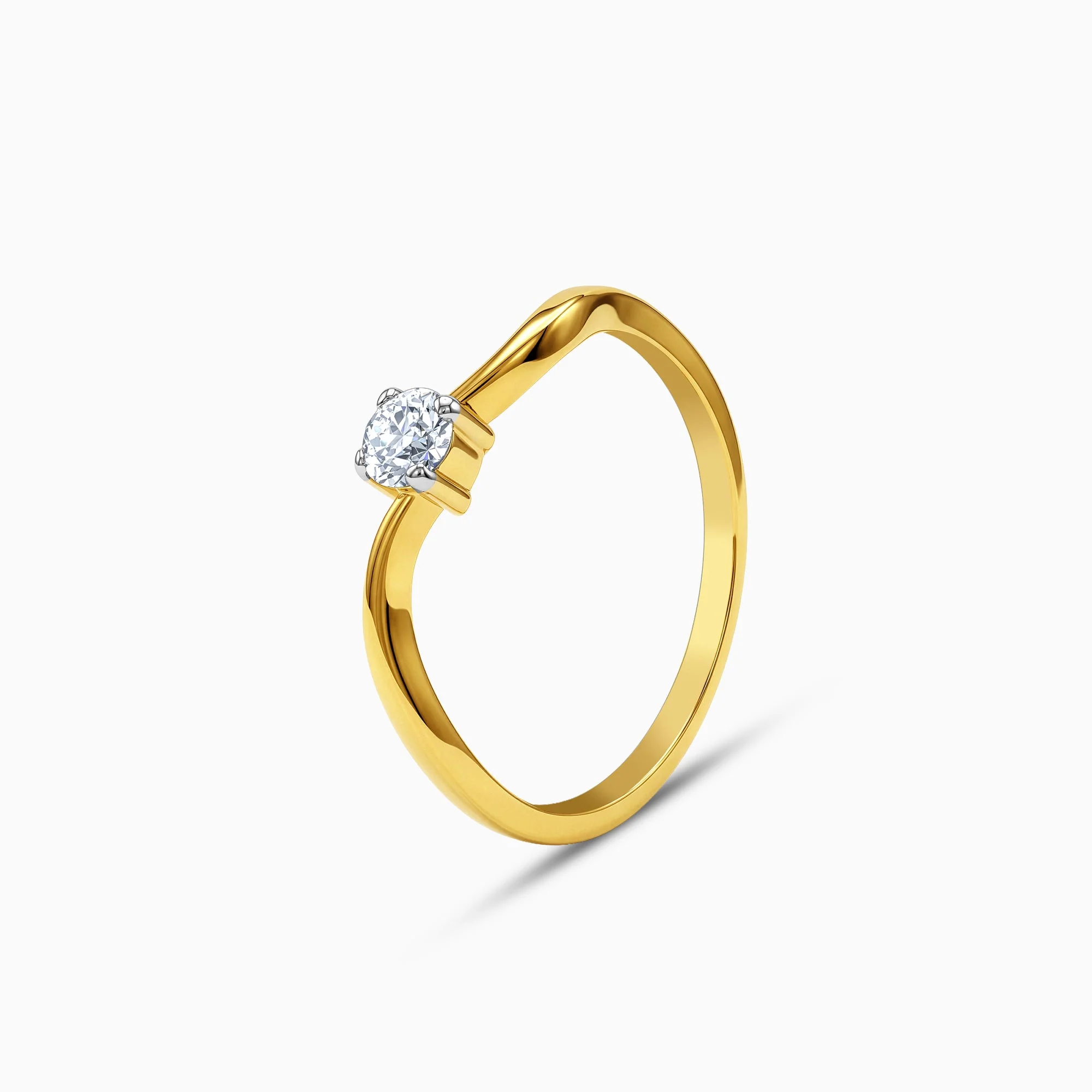 Gold Regal Lab Grown Diamond Ring (Size 12) - Image 4