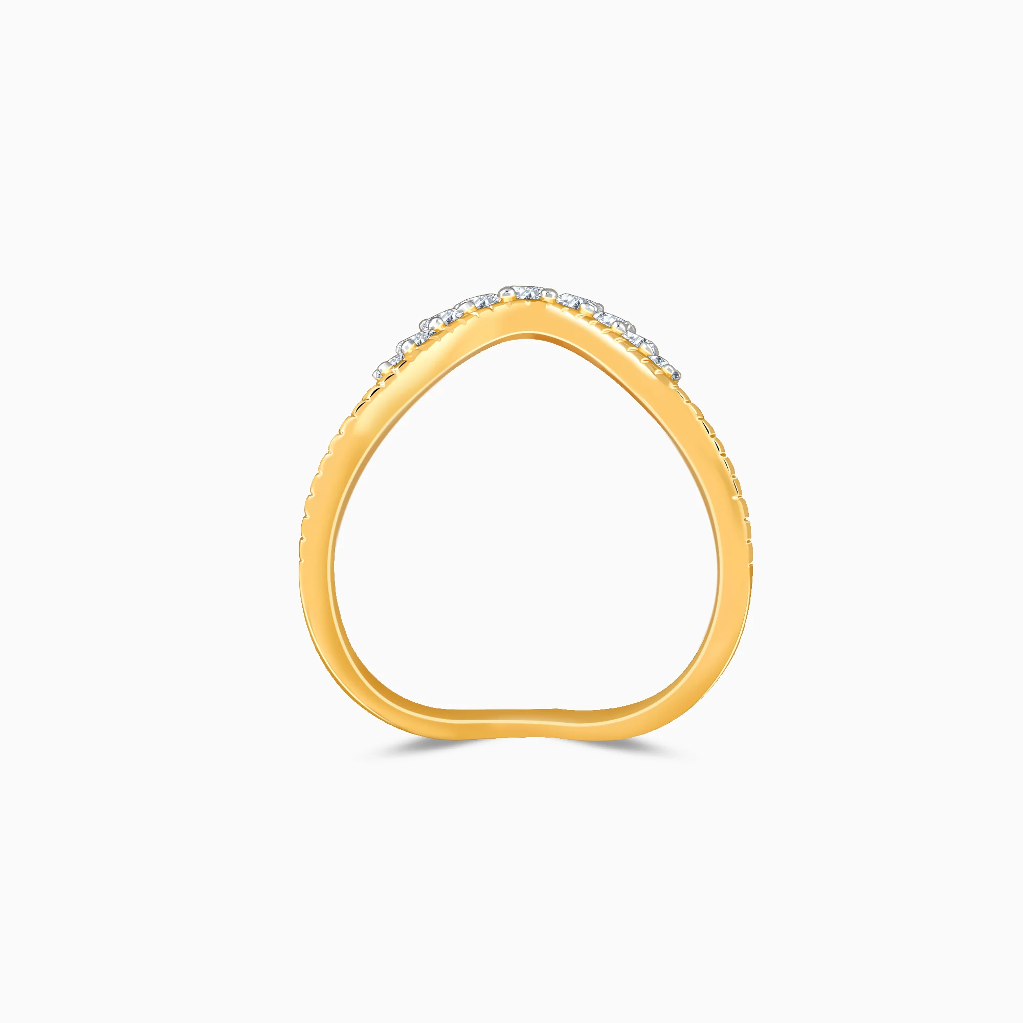 Gold Regalia Lab Grown Diamond Vanki Ring - Image 5