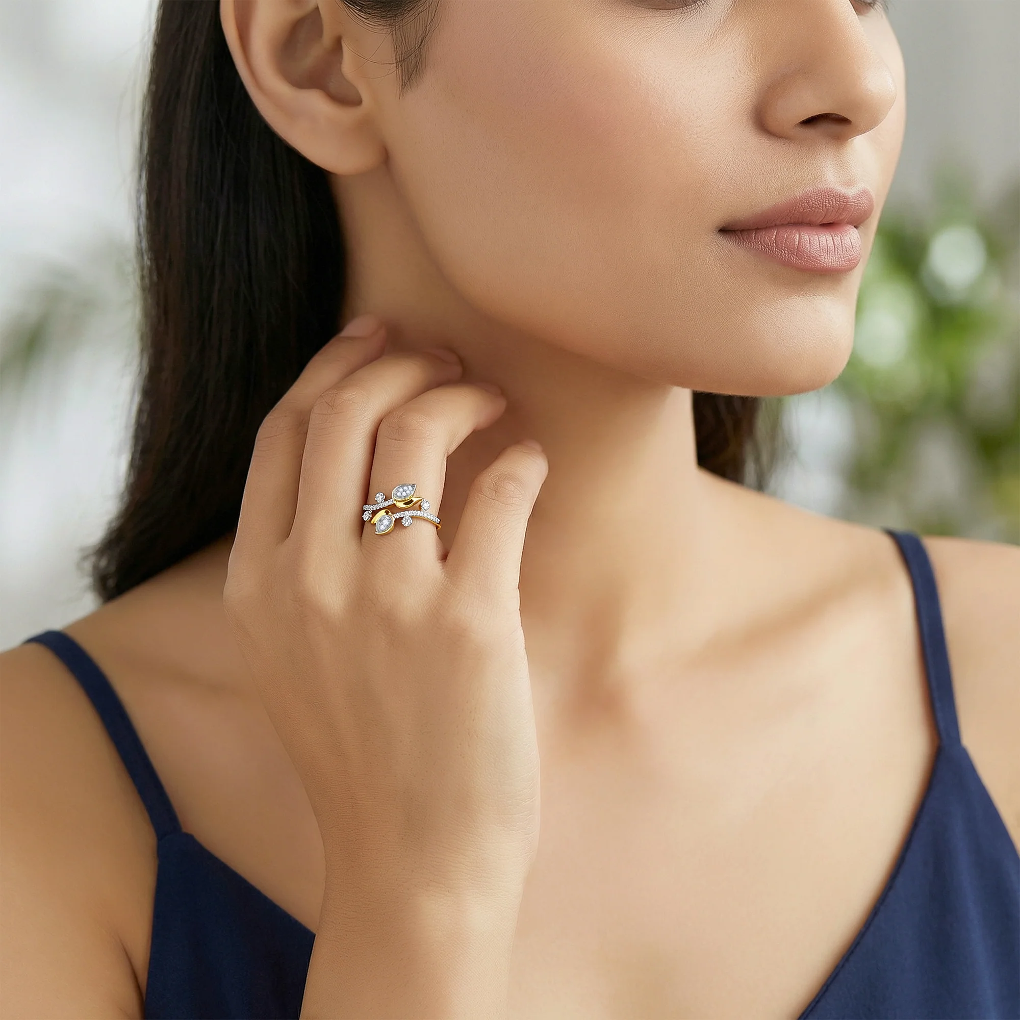Gold Reverie Lab Grown Diamond Ring (Size 12) - Image 3