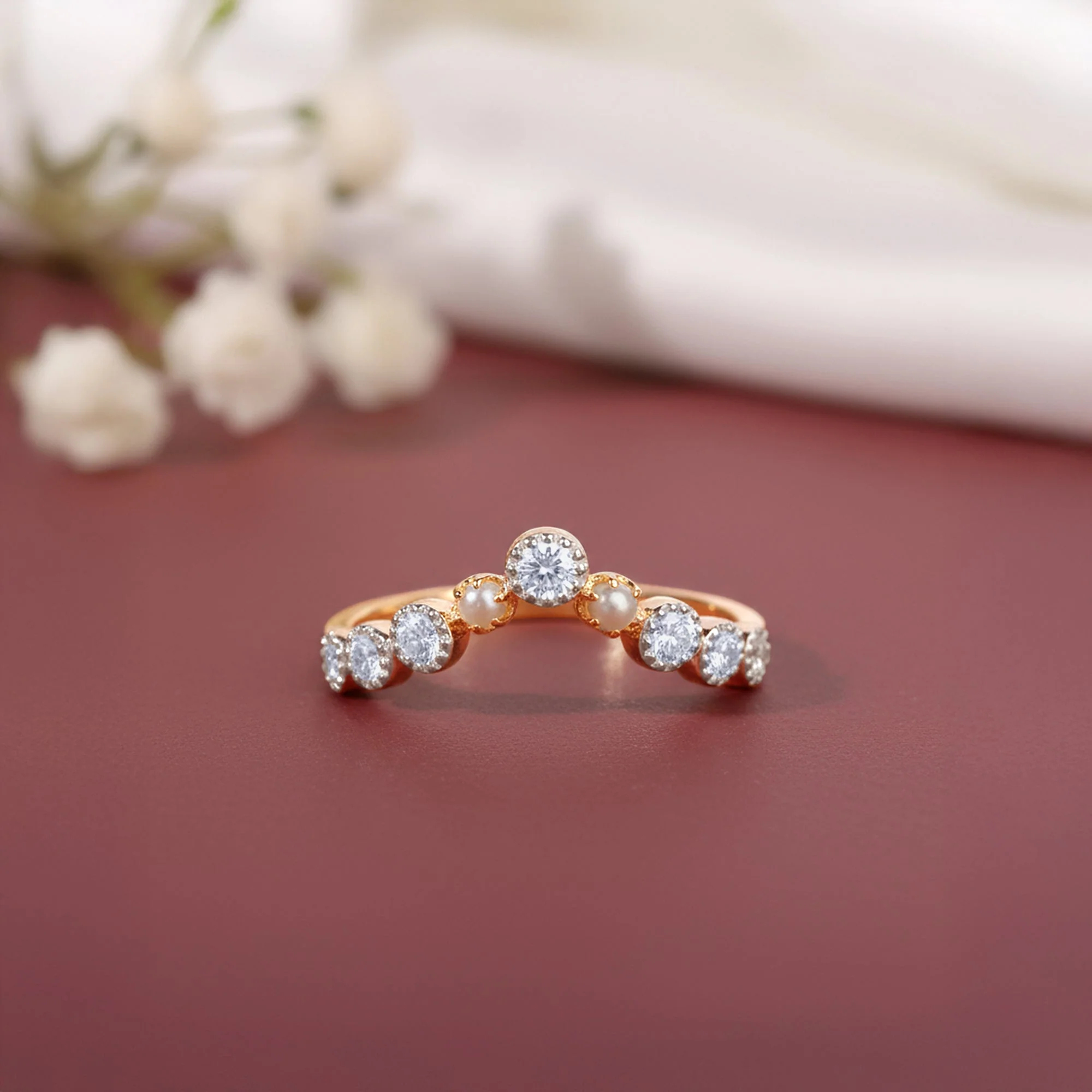 Gold Royal Touch Lab Grown Diamond Ring - Image 2