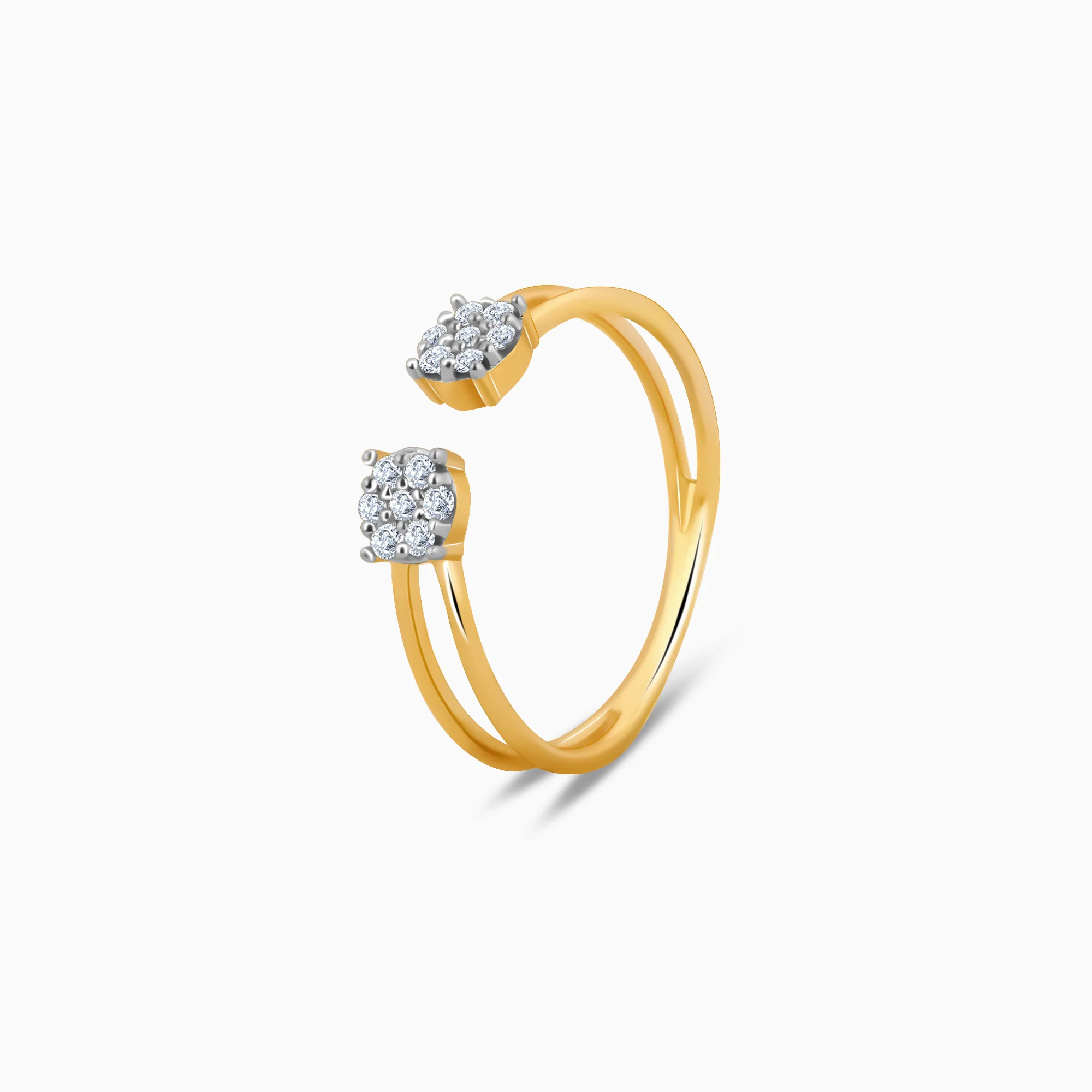 Gold Shared Journey Diamond Ring - Image 4