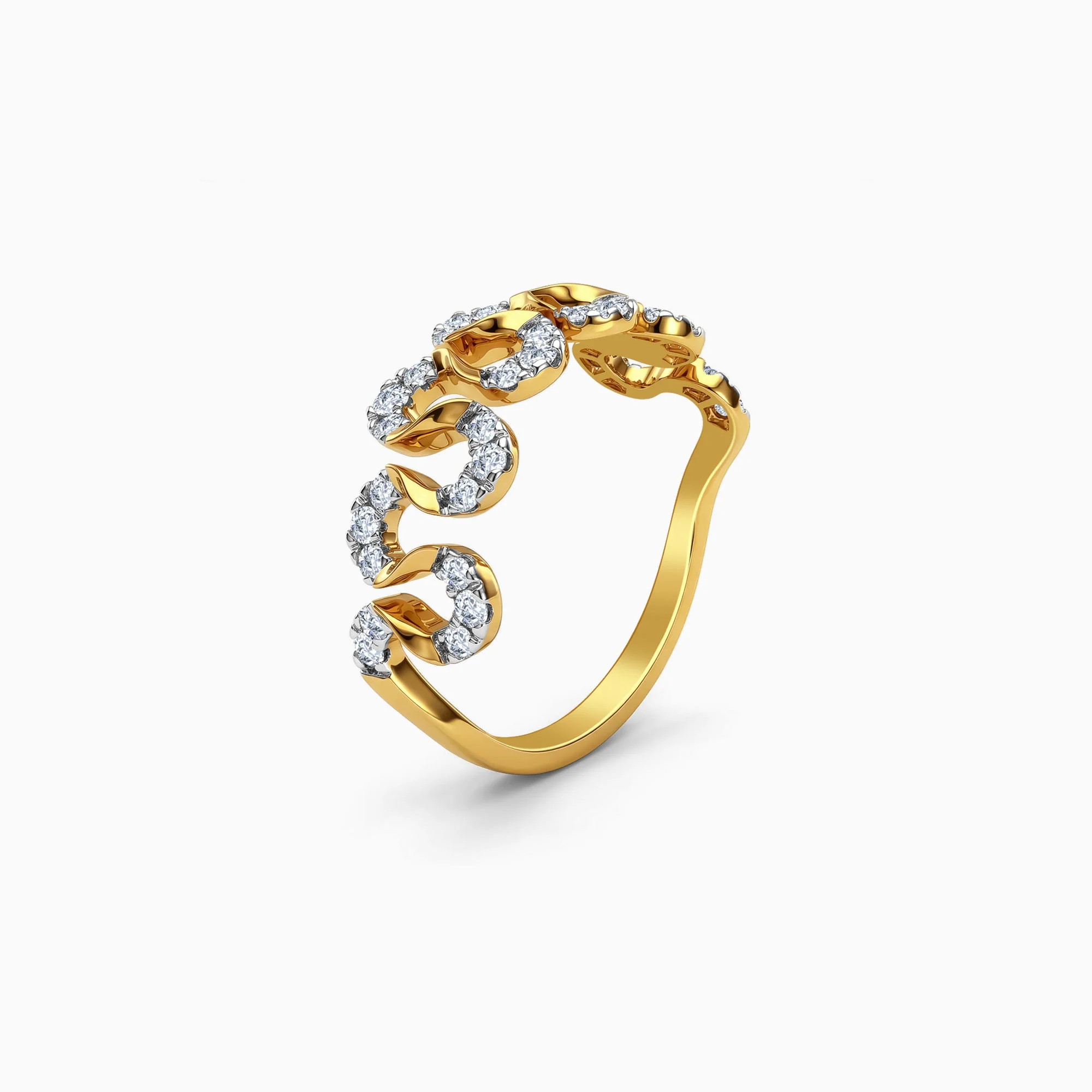 Gold Simone Lab Grown Diamond Ring (Size 12) - Image 4