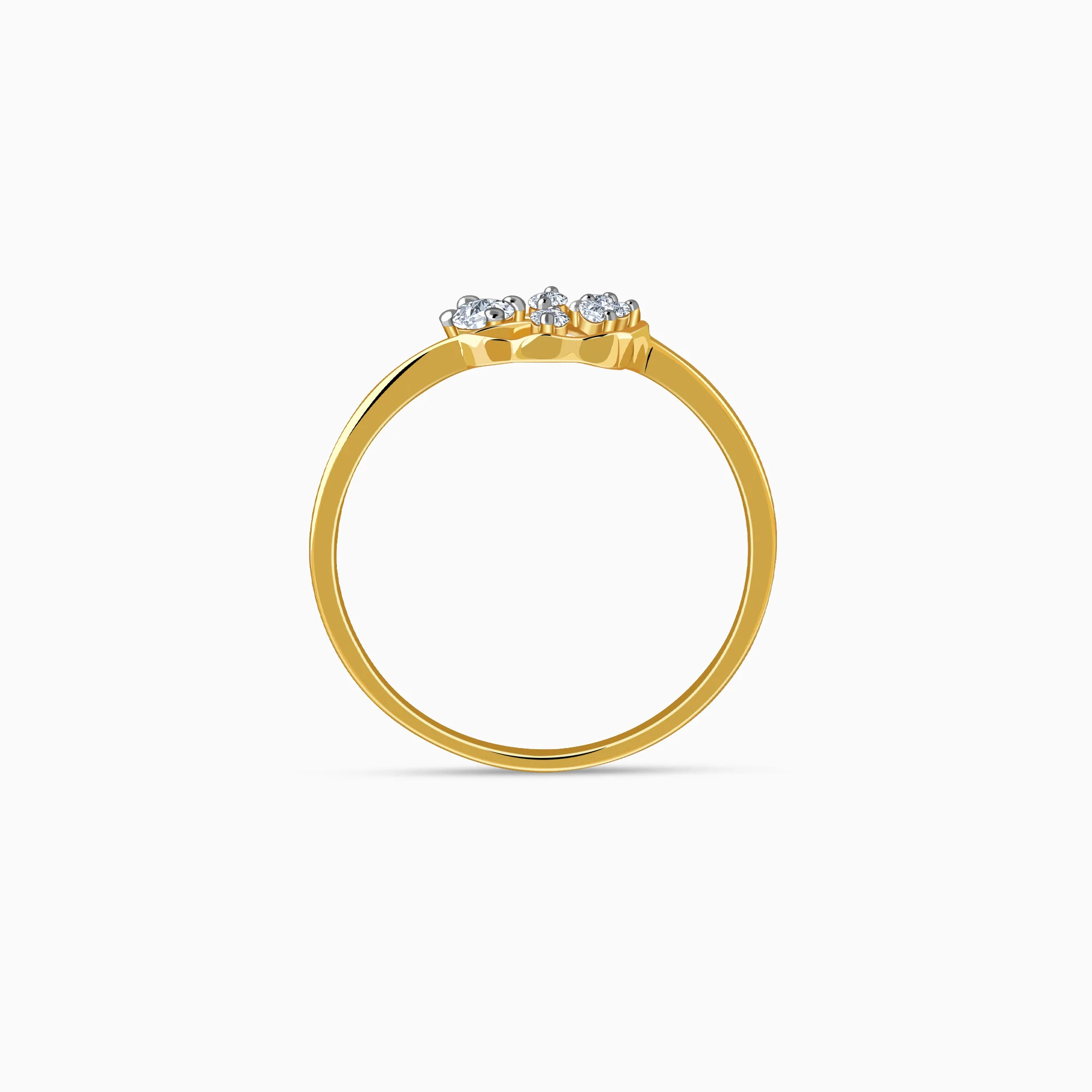 Gold Starry Glow Lab Grown Diamond Ring - Image 5