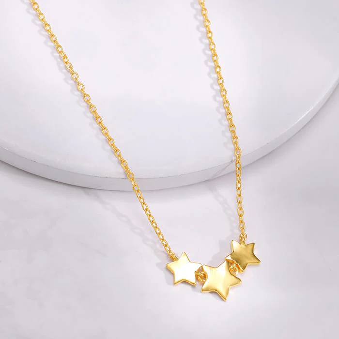 Gold Stellar Glow Necklace - Image 2
