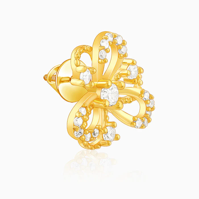 Golden Blóm Earrings - Image 4
