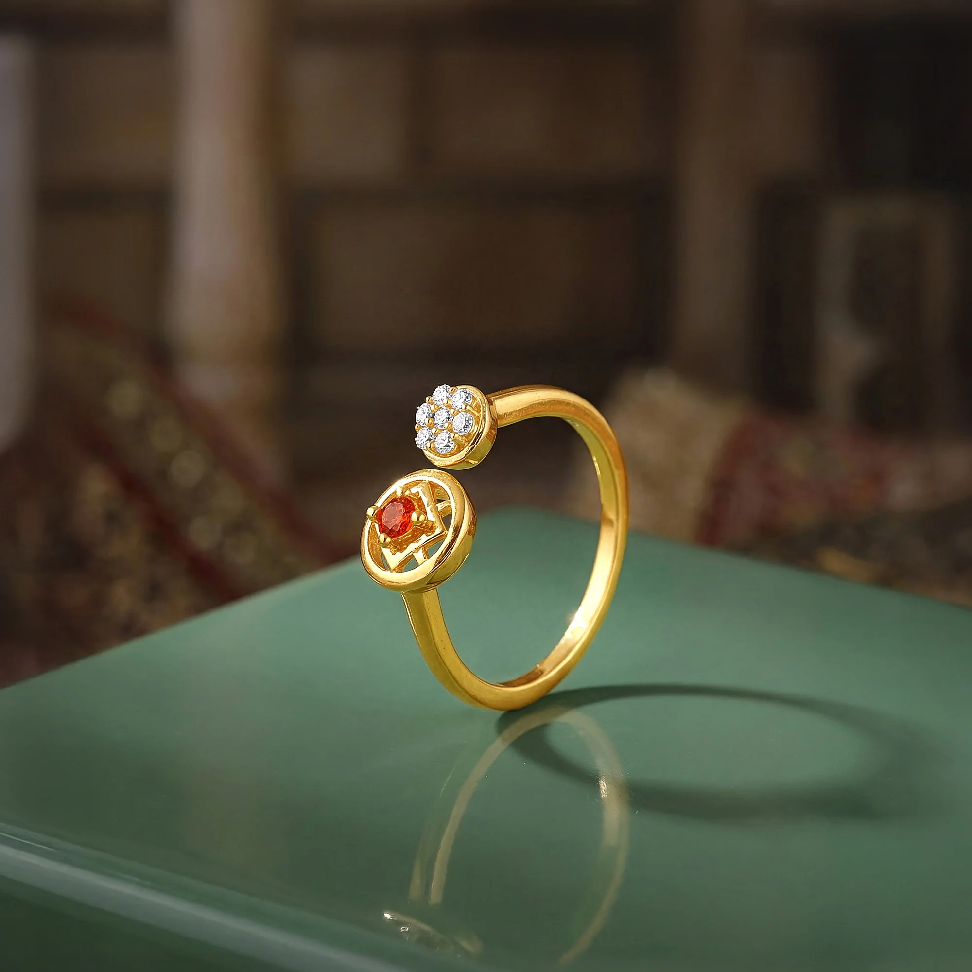 Golden Brigid Ring - Image 2